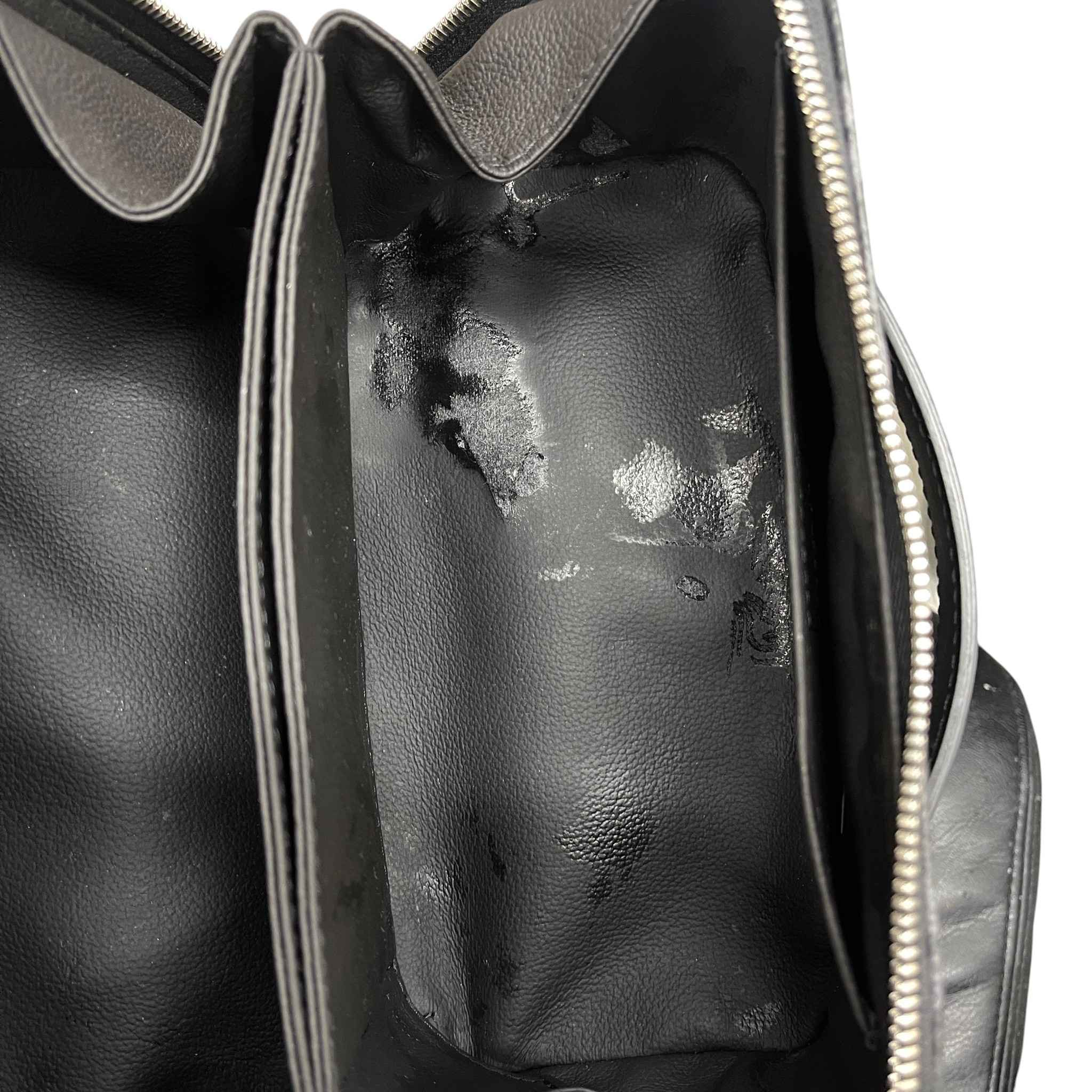 Men's M11508 Monogram Eclipse Toiletry Bag Black