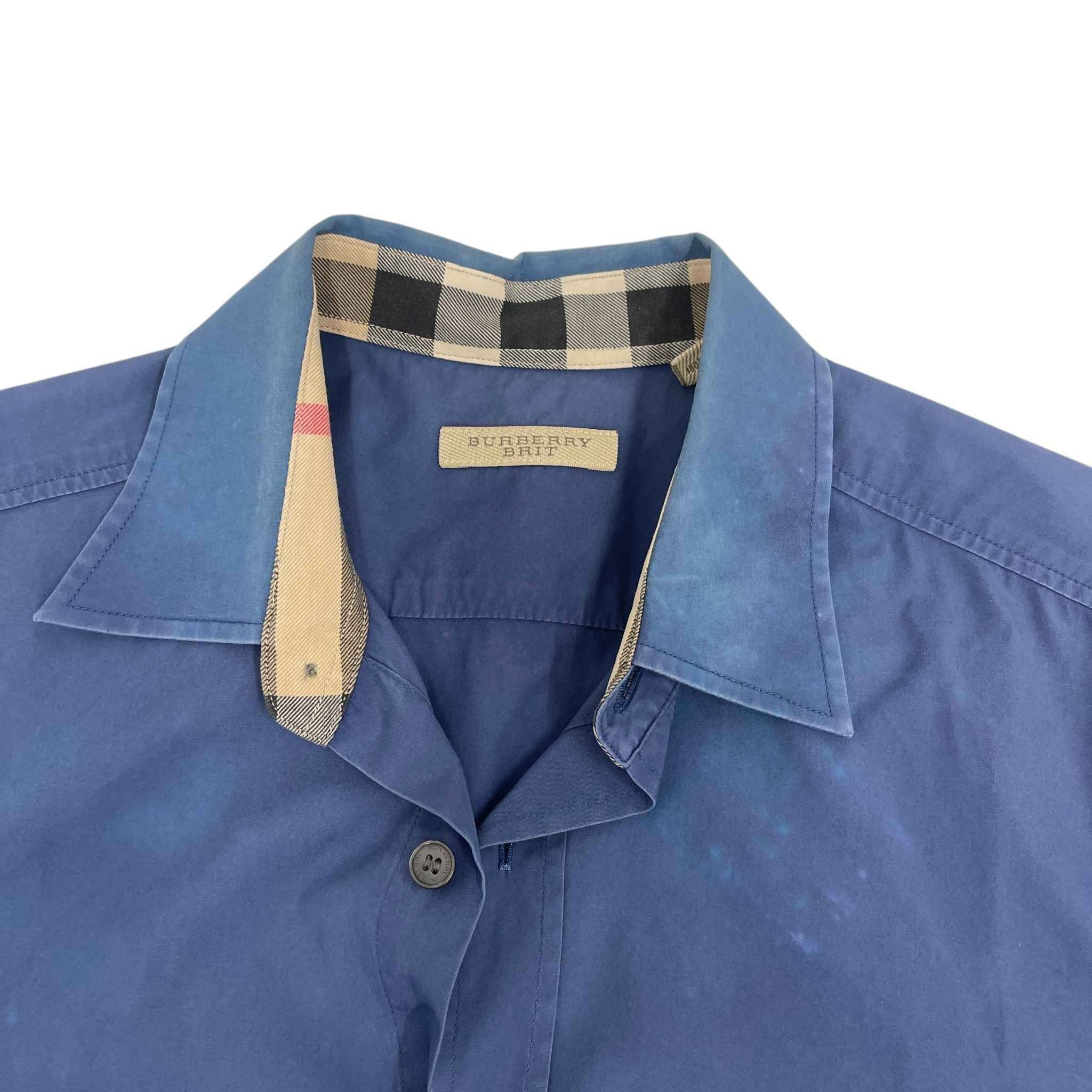 Men's Brit Polo Shirt Blue Size XS