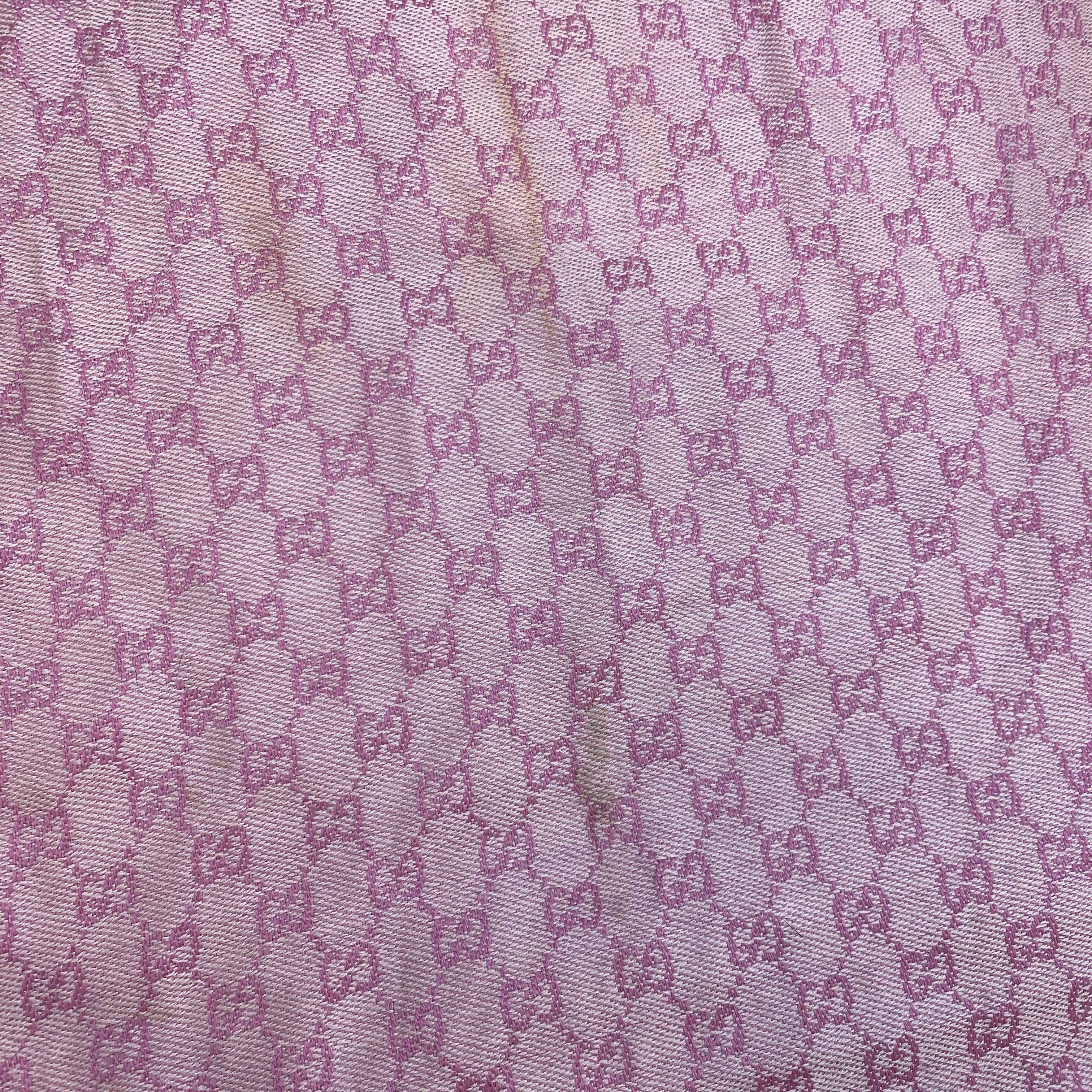 Women's Gg Jaquard Scarf Pink