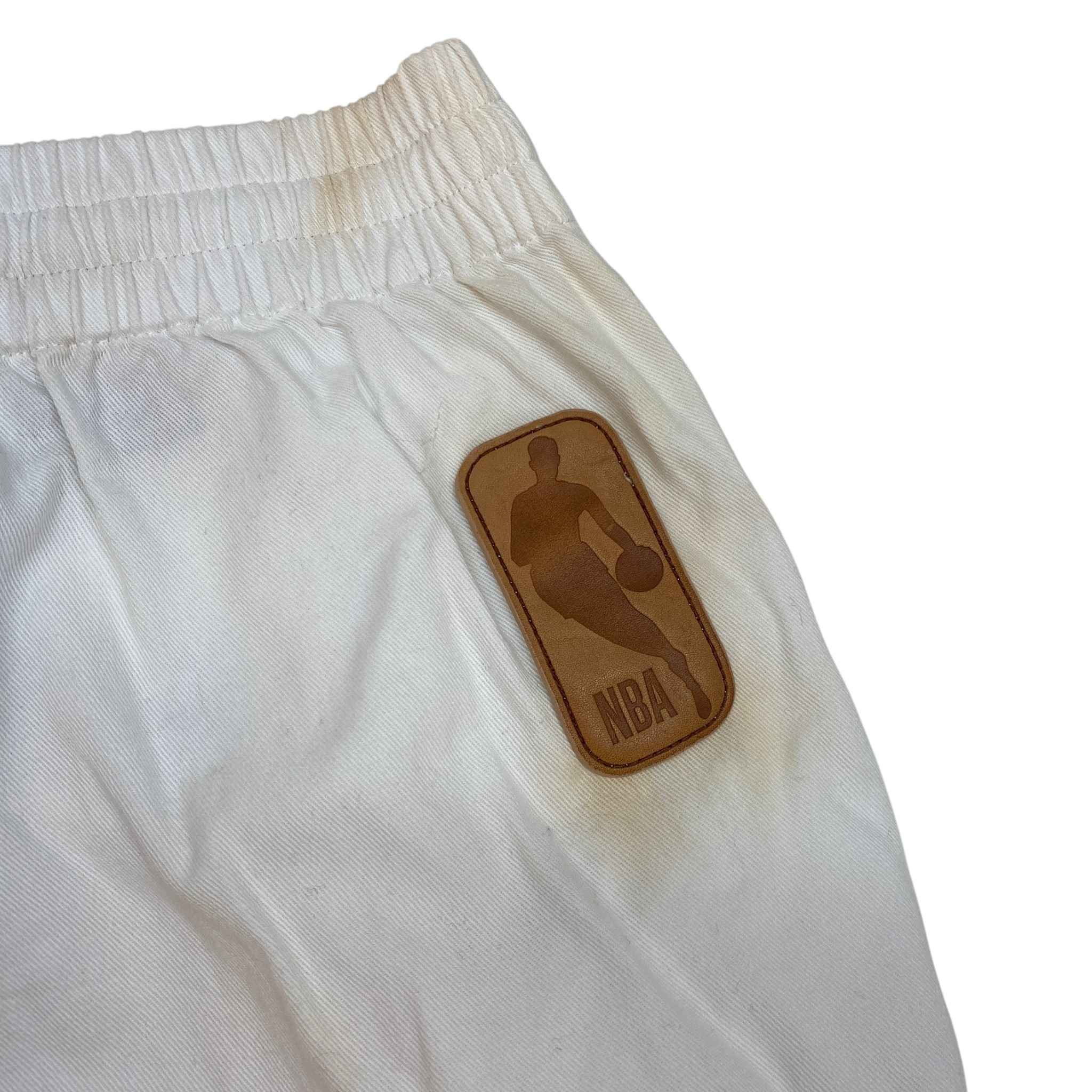 Men's X Nba Basketball Shorts White Size M