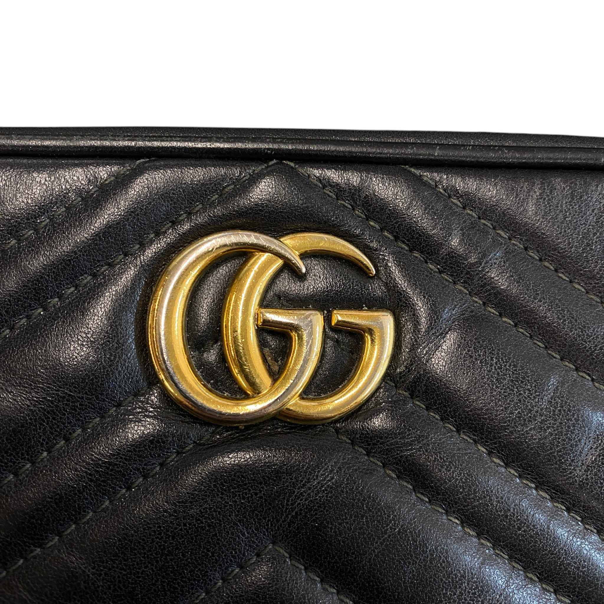 Women's Gg Marmont Small Bag Black
