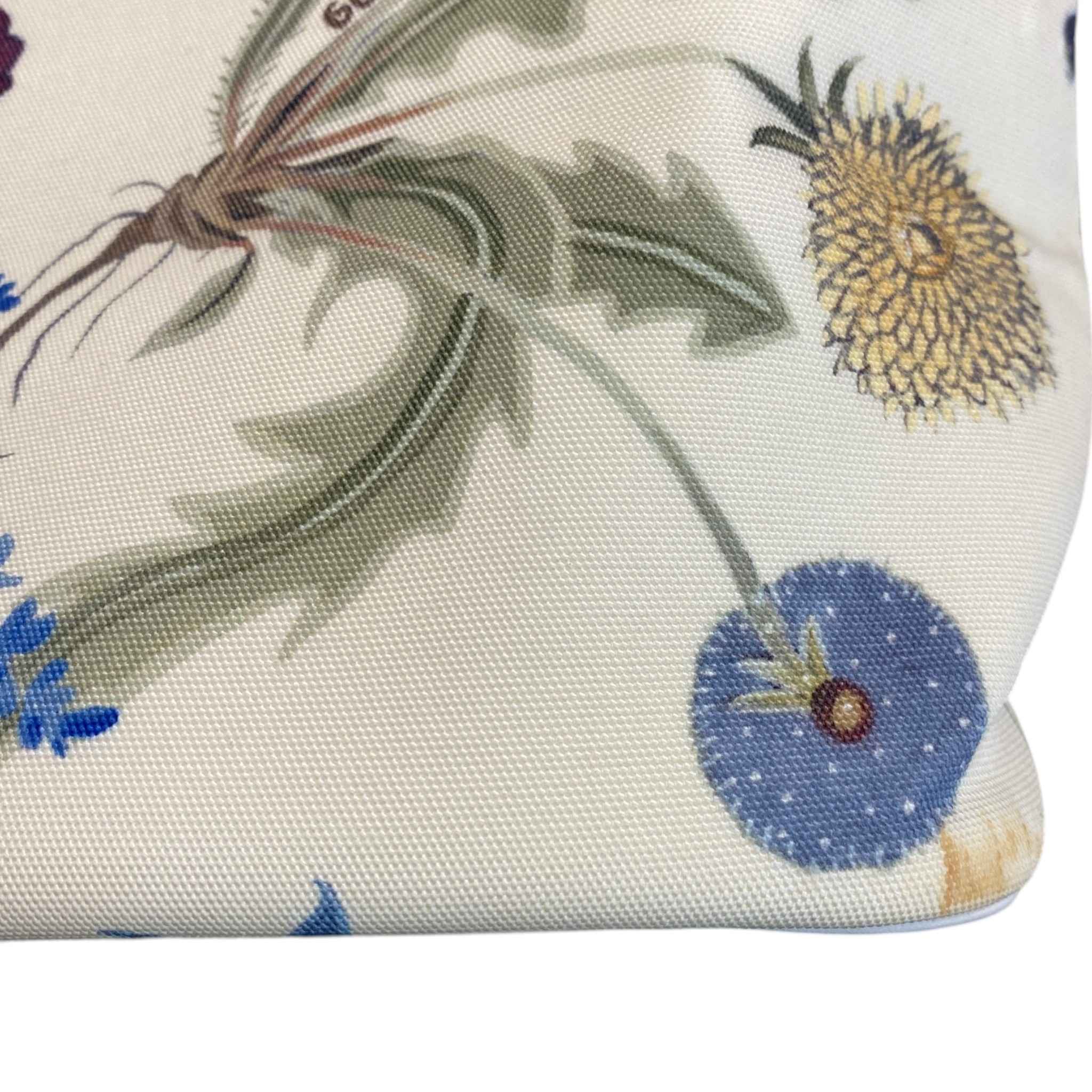 Women's Flora Knight Nylon Floral Tote Bag White