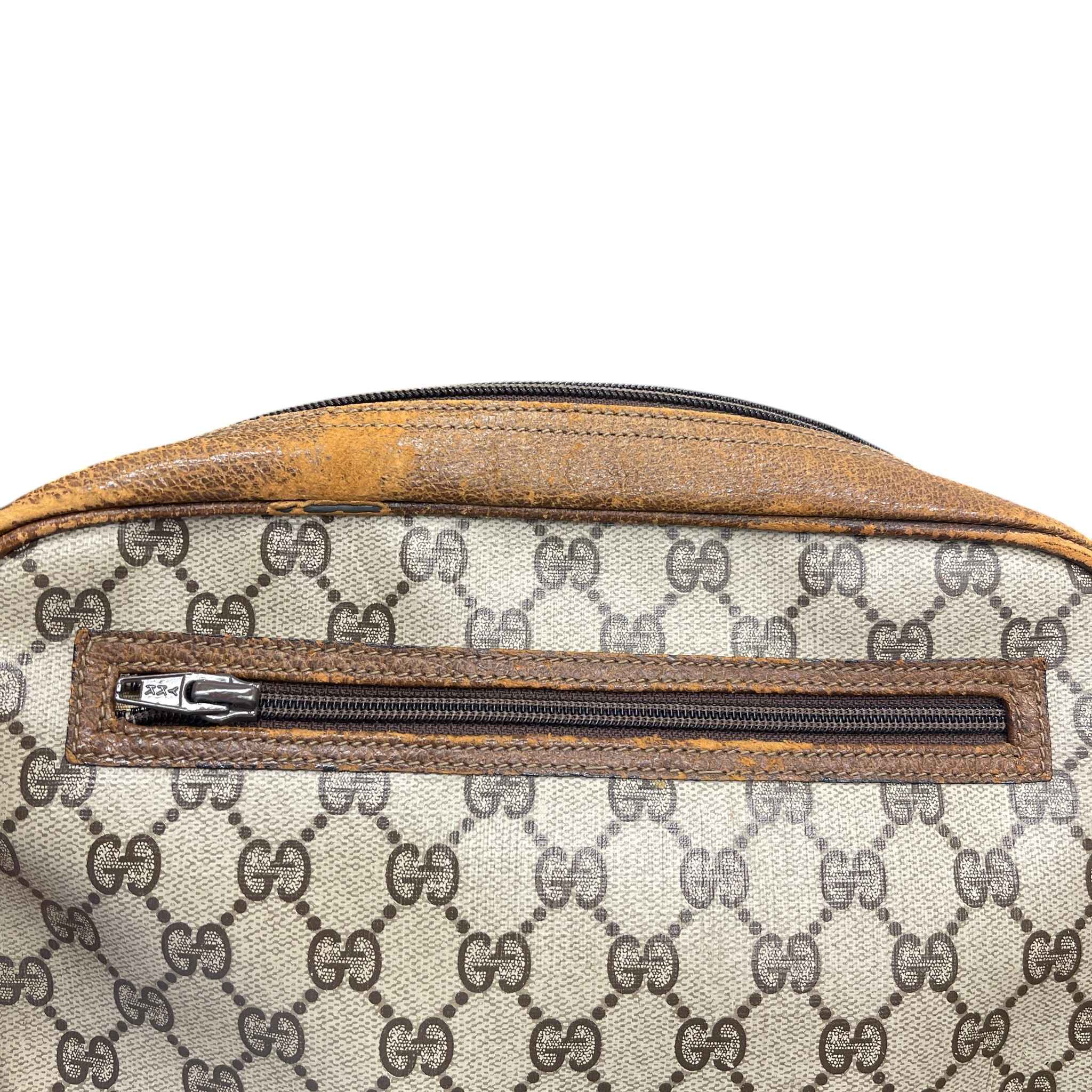 Women's Vintage Monogram Canvas Bag Beige
