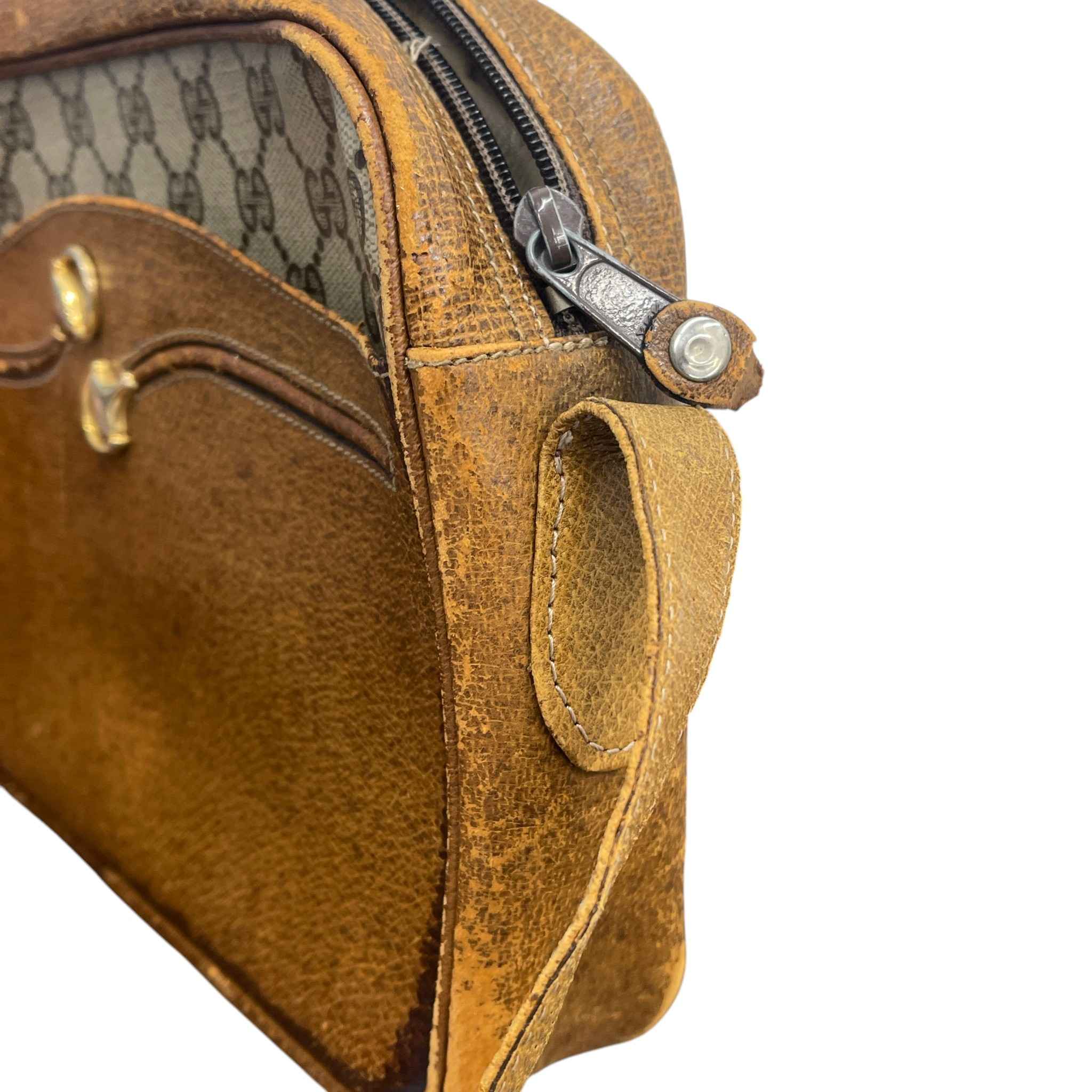 Women's Vintage Monogram Canvas Bag Beige