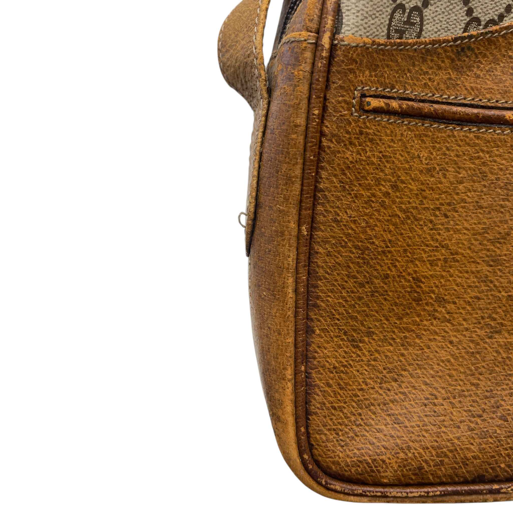 Women's Vintage Monogram Canvas Bag Beige