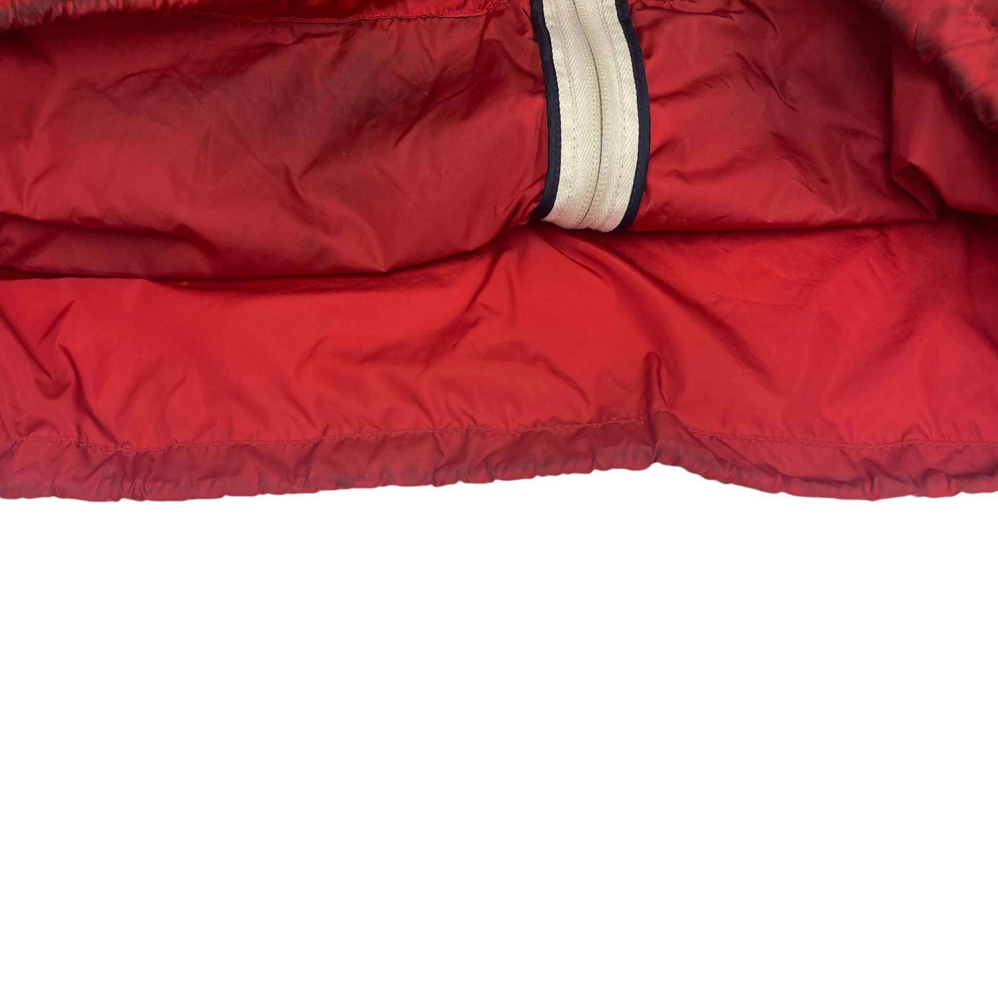 Men's Web Sleeve Interlocking G Logo Windbreaker Red Size IT 48 / M