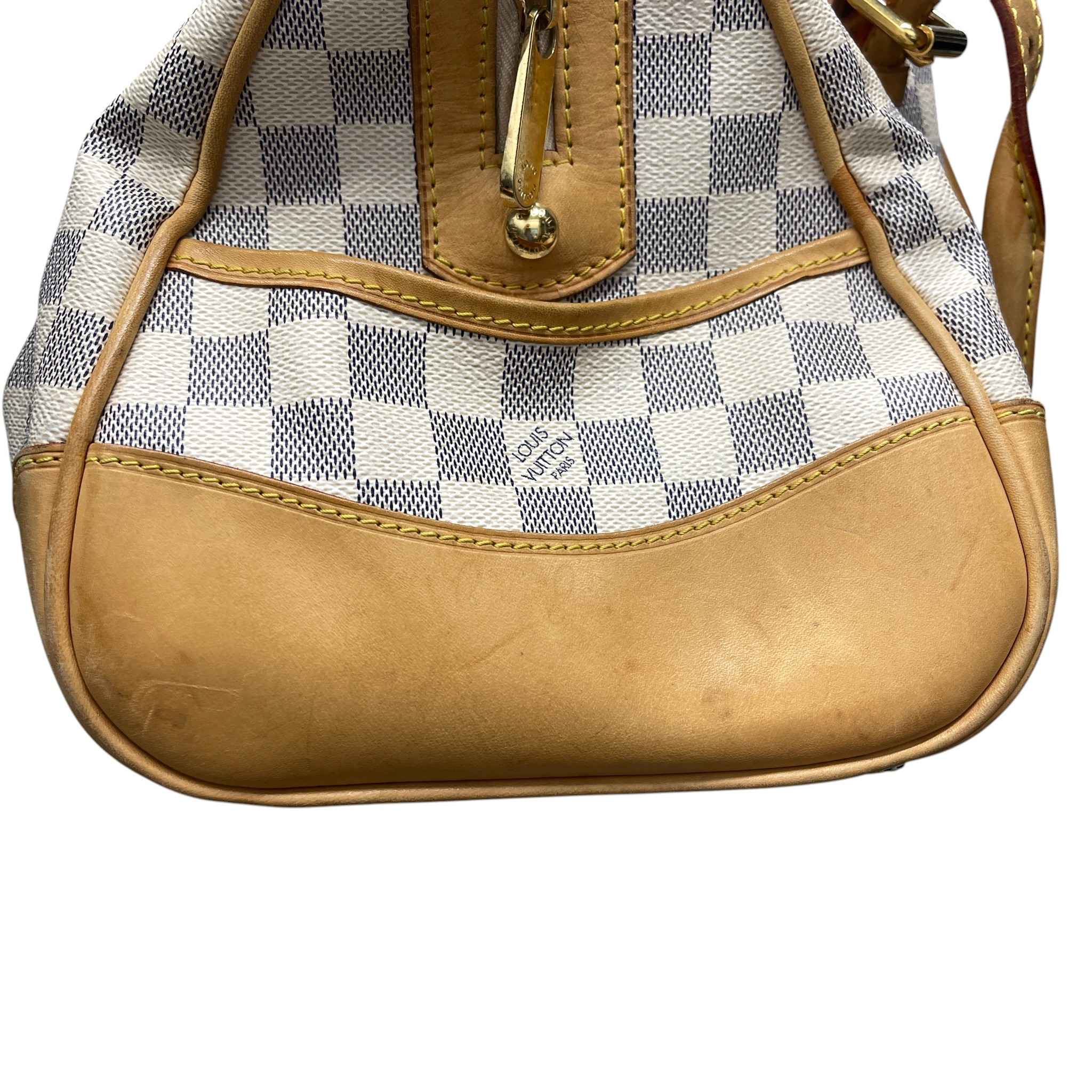 Women's Damier Azur Berkeley Bag Cream