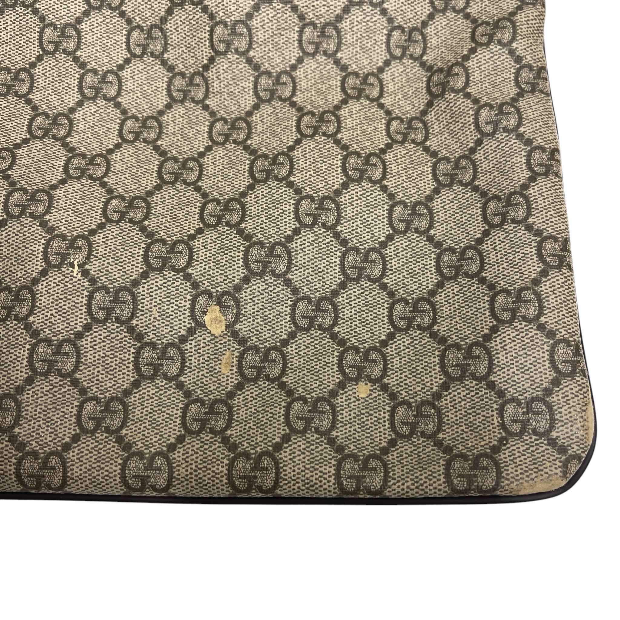 Men's Gg Supreme Messenger Bag Beige