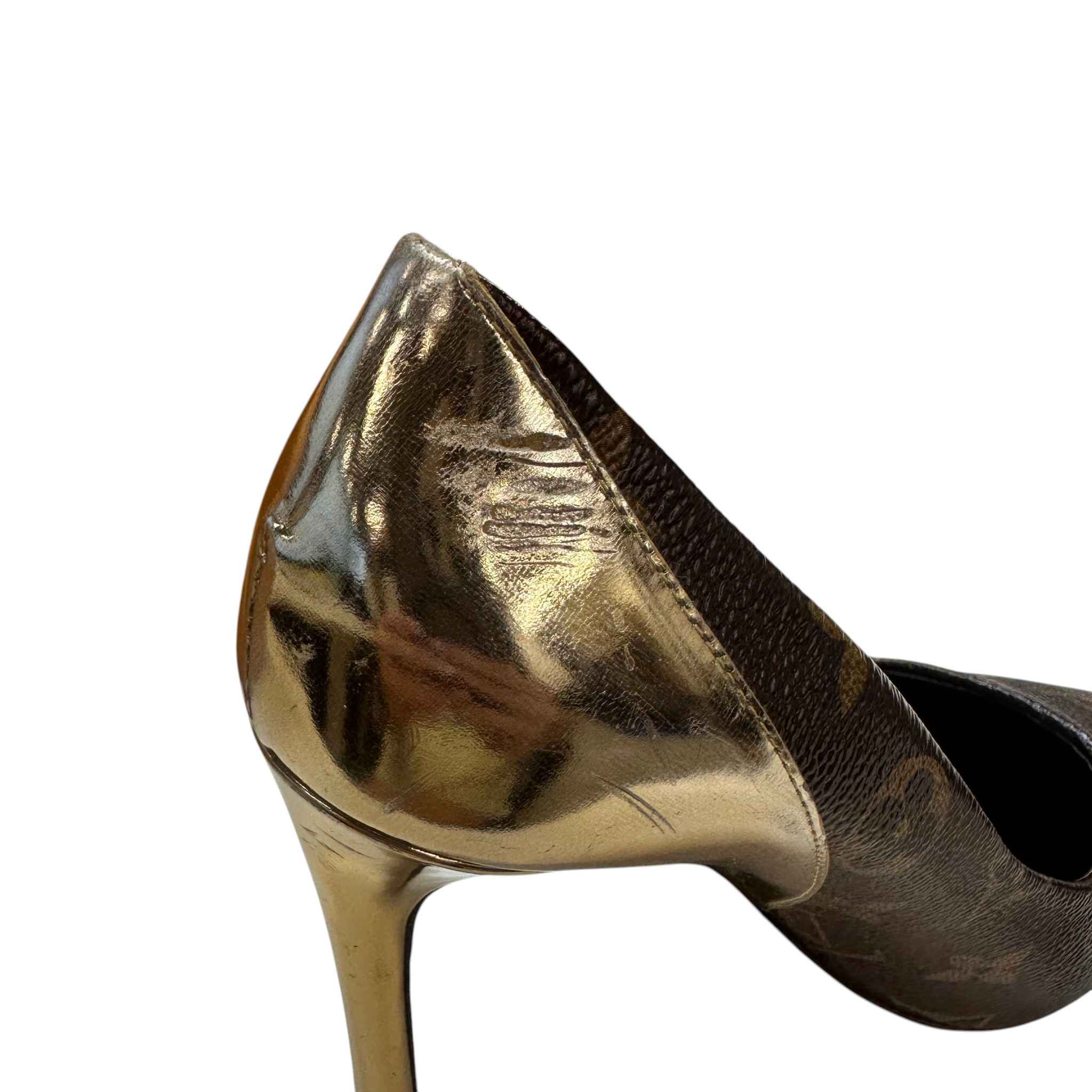 Women's Cherie Pumps Heels Brown Size EU 36.5 / UK 3.5