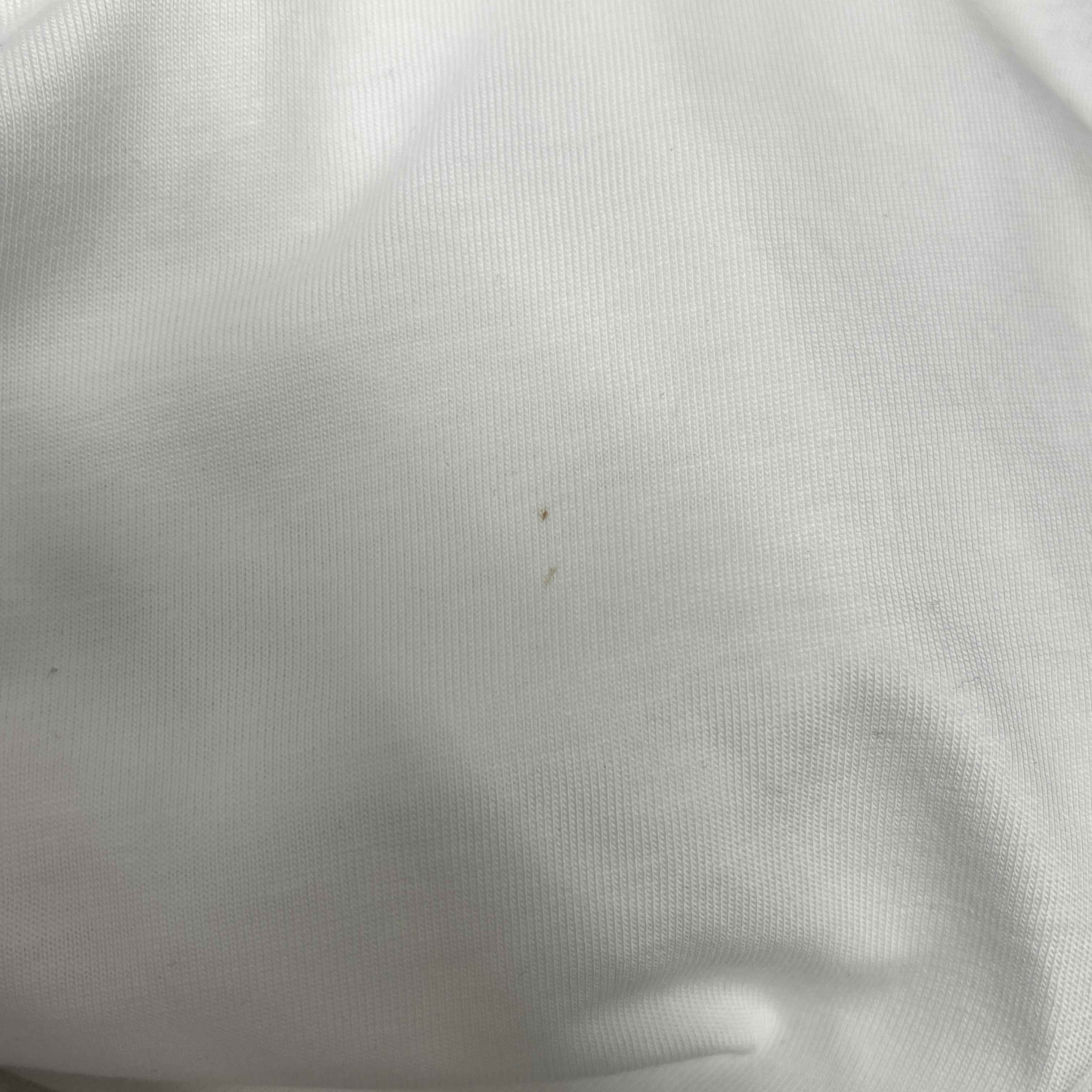 Men's Logo Print T-Shirt White Size L