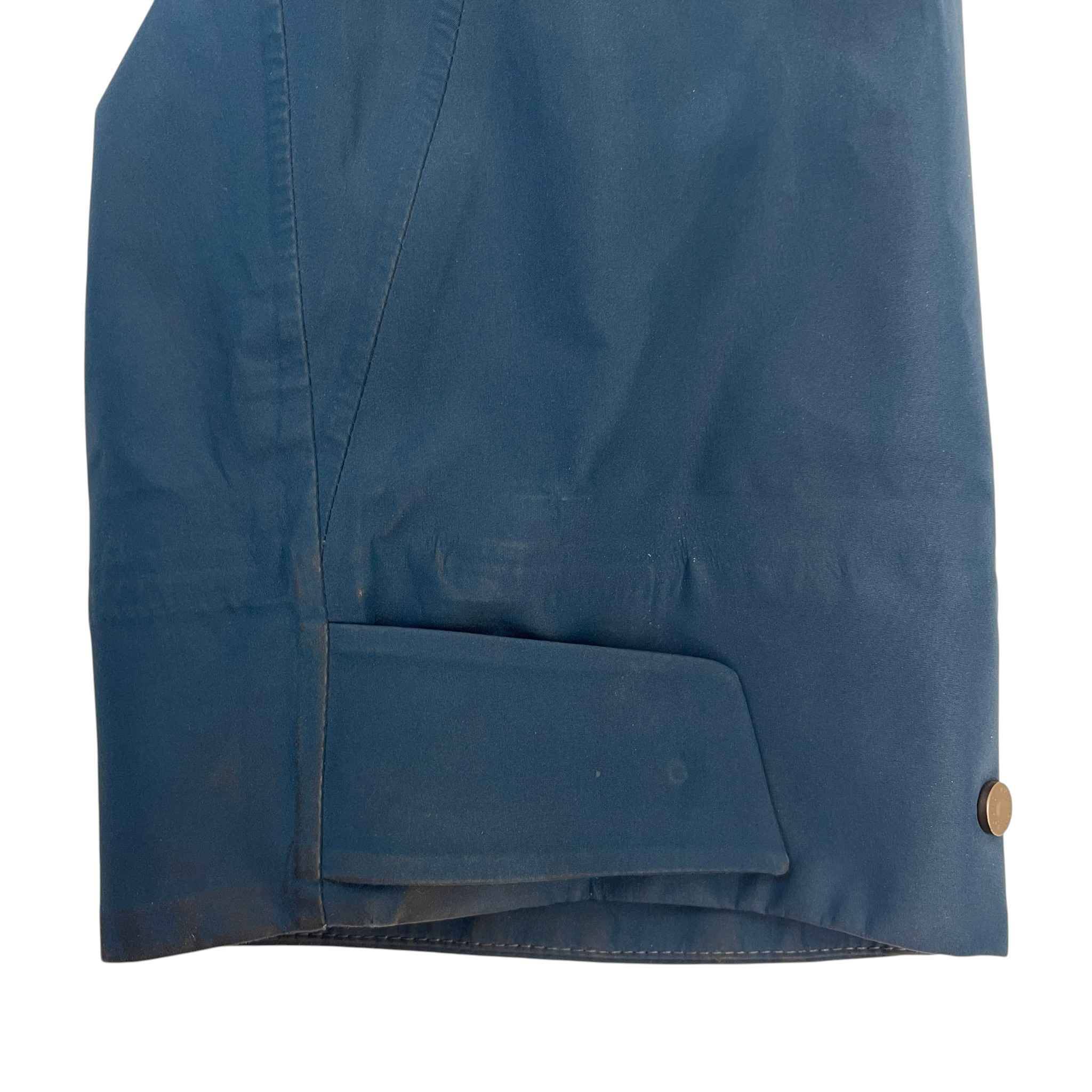 Men's Signature Hooded Parka Jacket Blue Size IT 48 / M