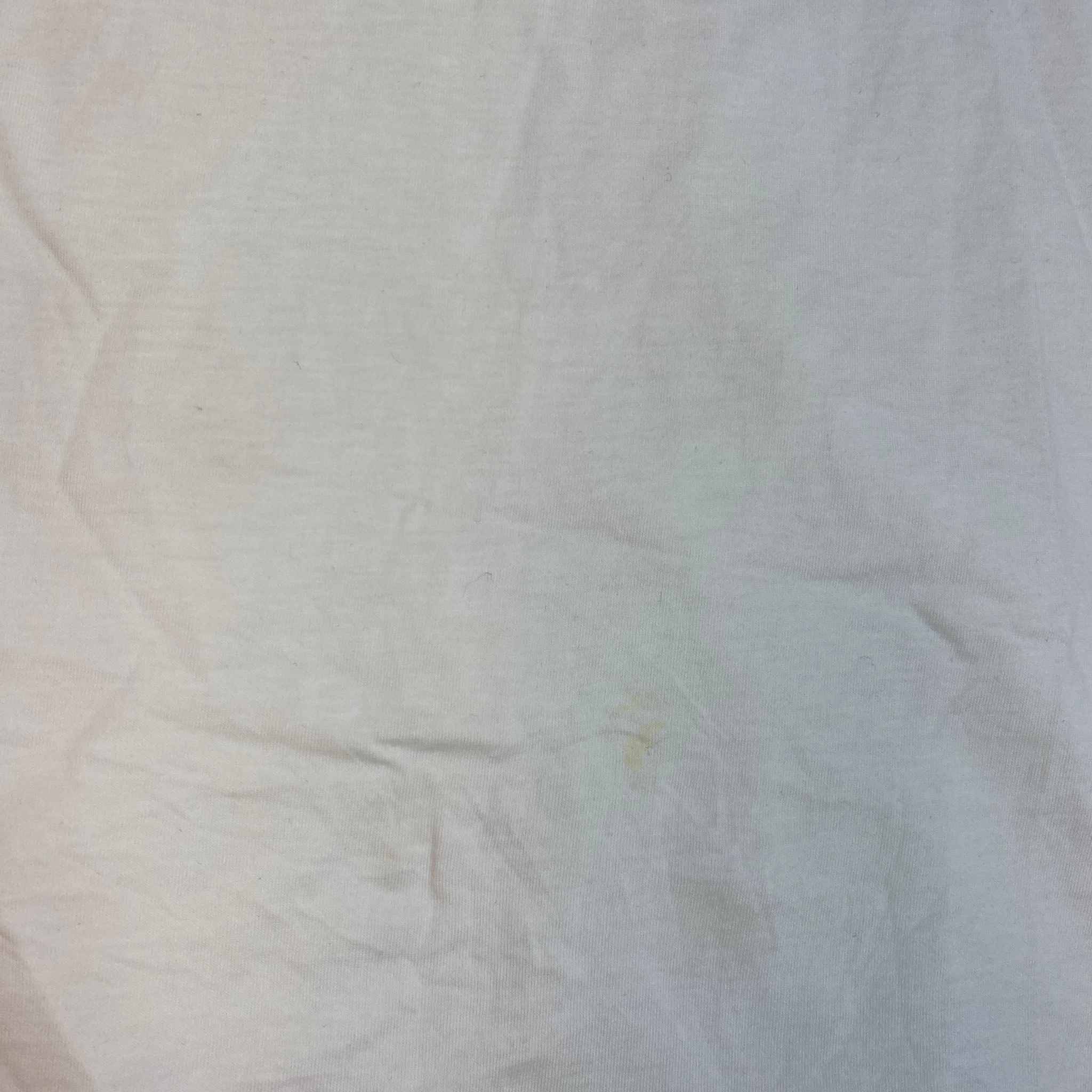 Men's Logo Print T-Shirt White Size XL