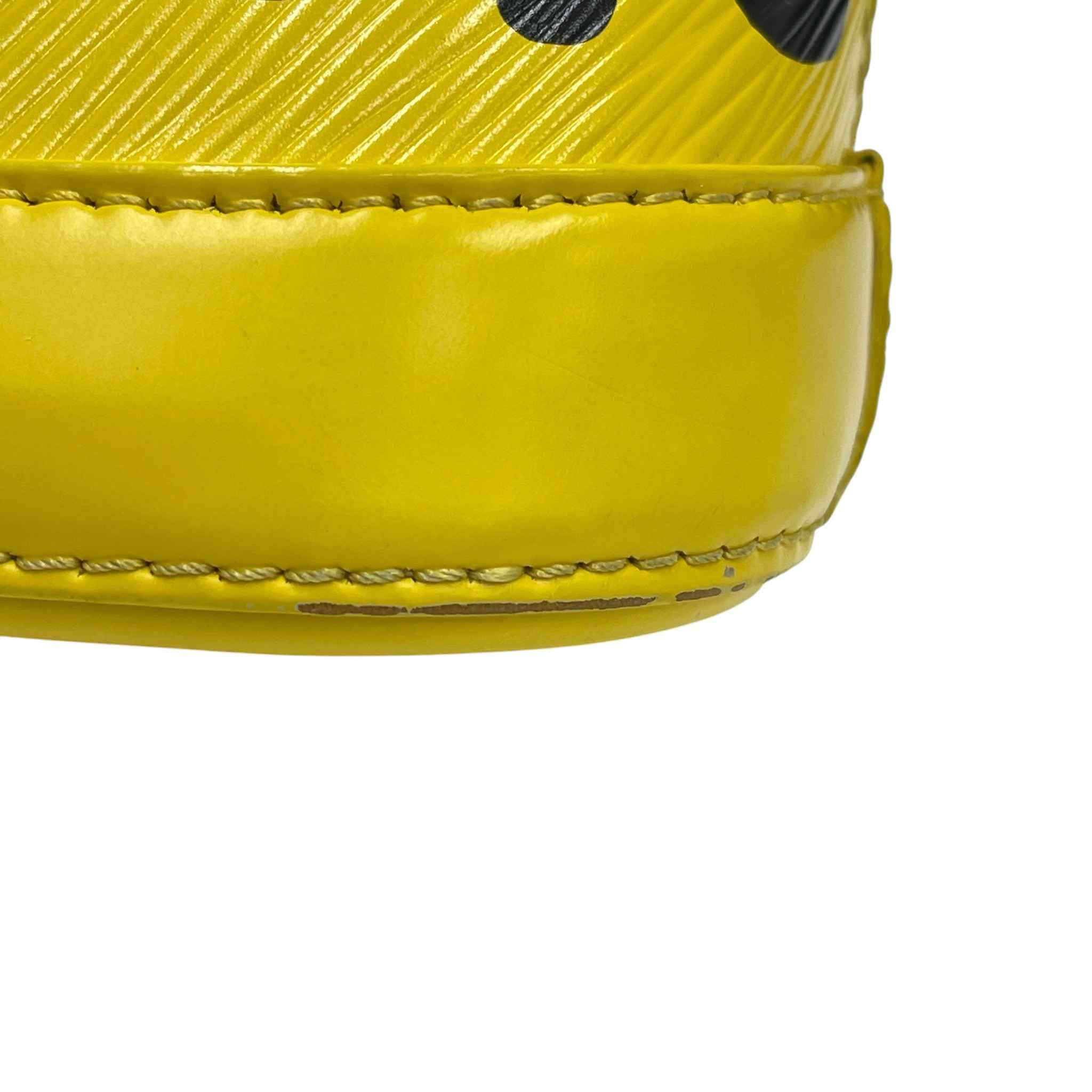 Women's X Yayoi Kusama Bb Alma Handbag Yellow