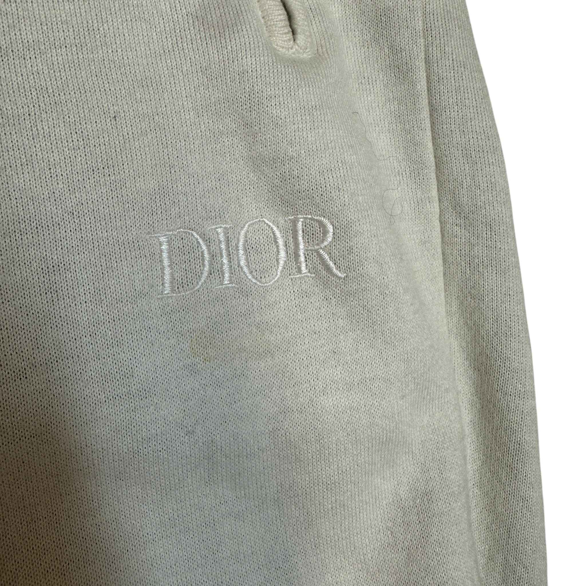 Men's Embroidered Logo Joggers Cream Size M