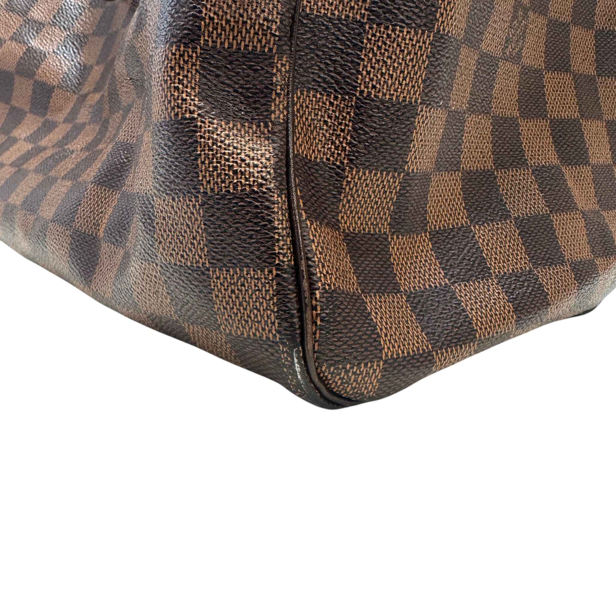 Women's Damier Ebene Speedy 35 Bag Brown