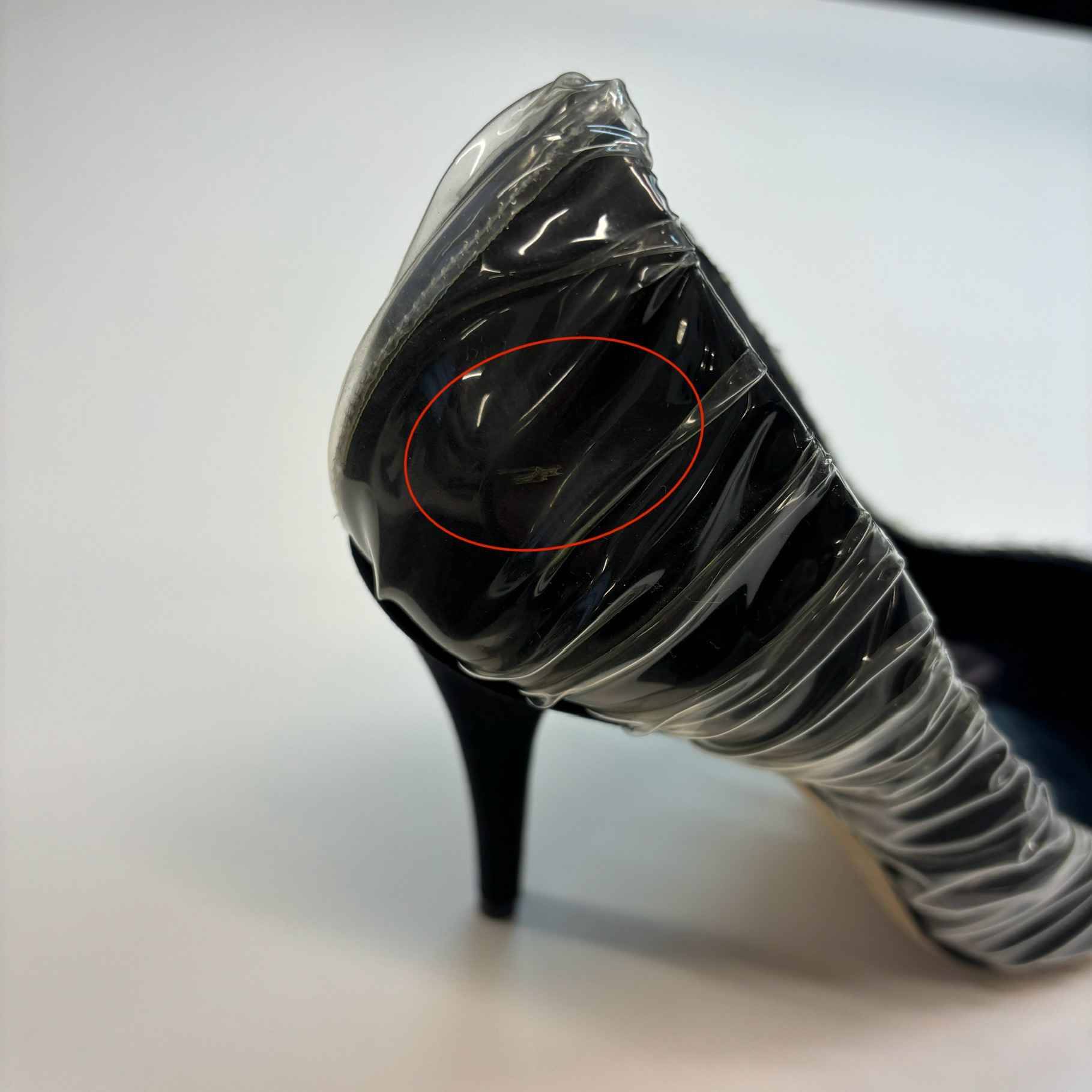 Women's X Off White Anne 100 Wrapped Heels Black Size EU 38.5 / UK 5.5