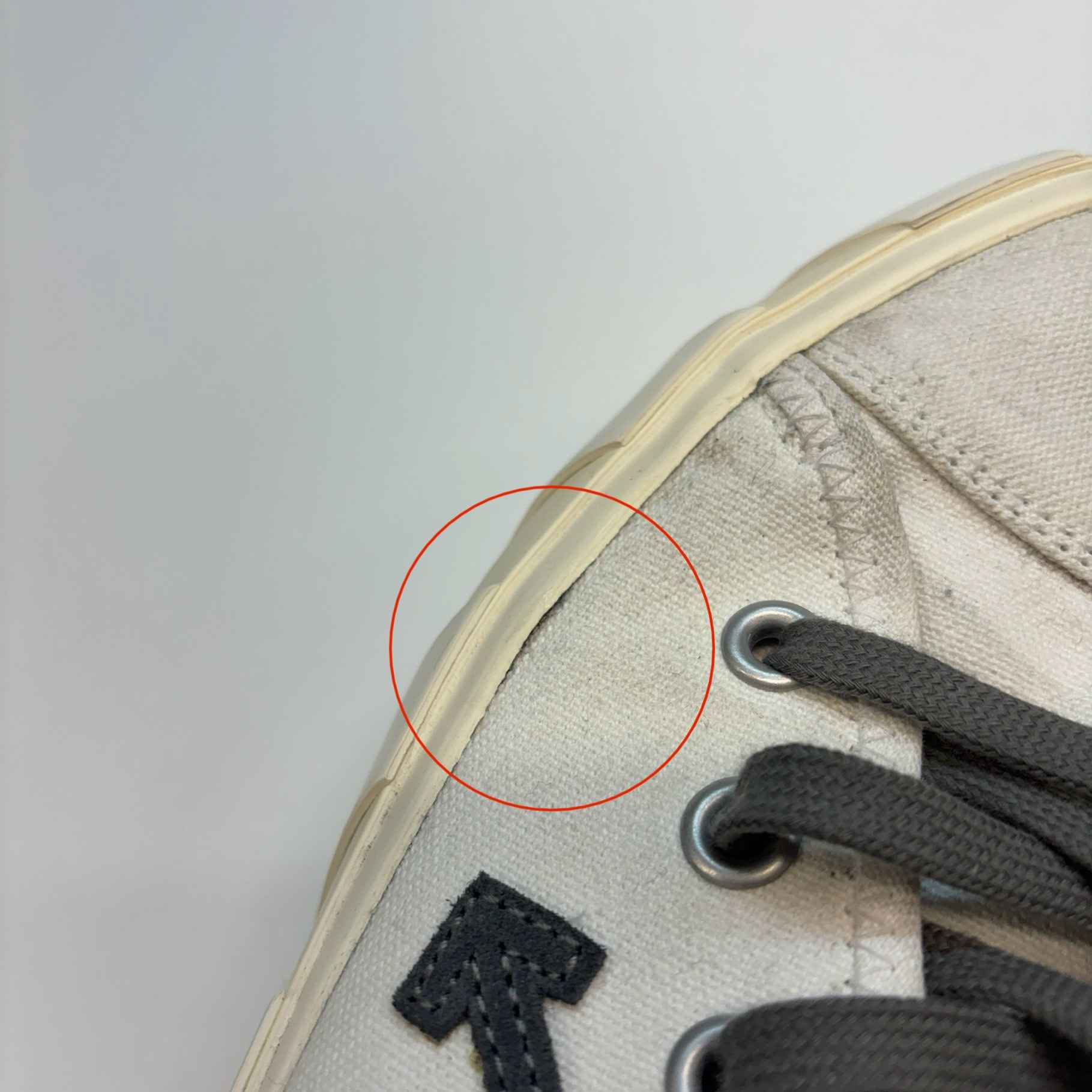 Men's Vulcanized High Trainers White Size EU 40 / UK 6