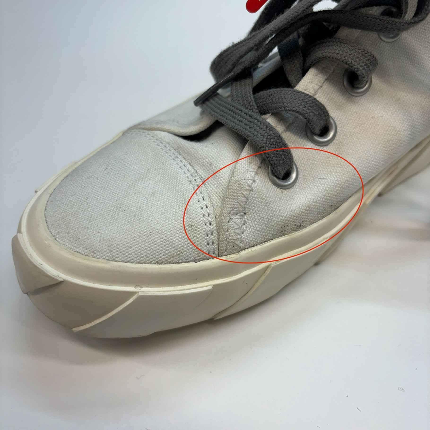 Men's Vulcanized High Trainers White Size EU 40 / UK 6