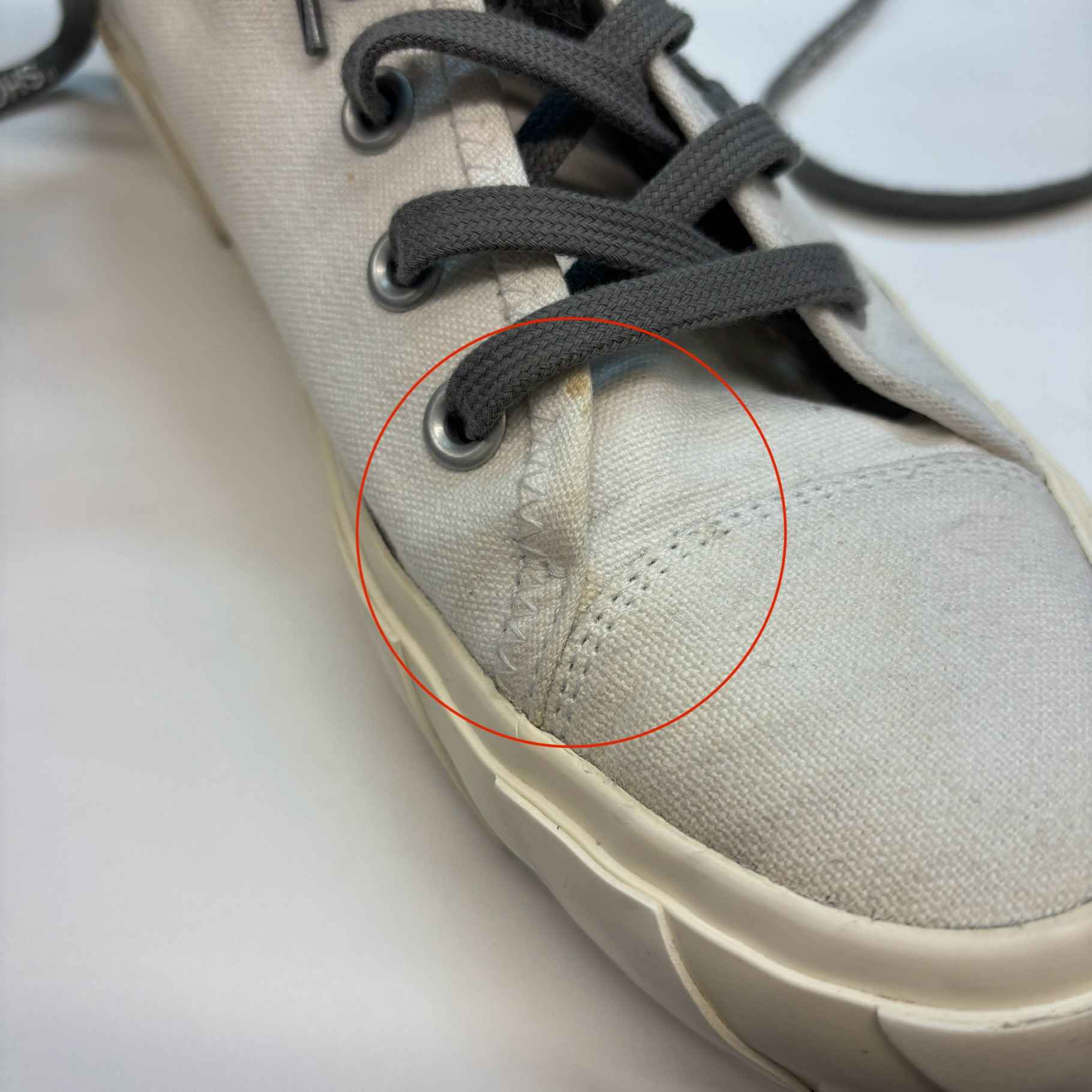 Men's Vulcanized High Trainers White Size EU 40 / UK 6