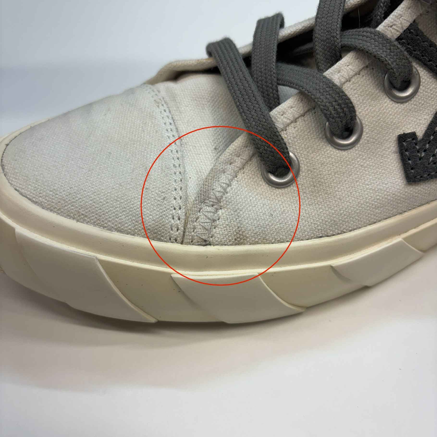 Men's Vulcanized High Trainers White Size EU 40 / UK 6