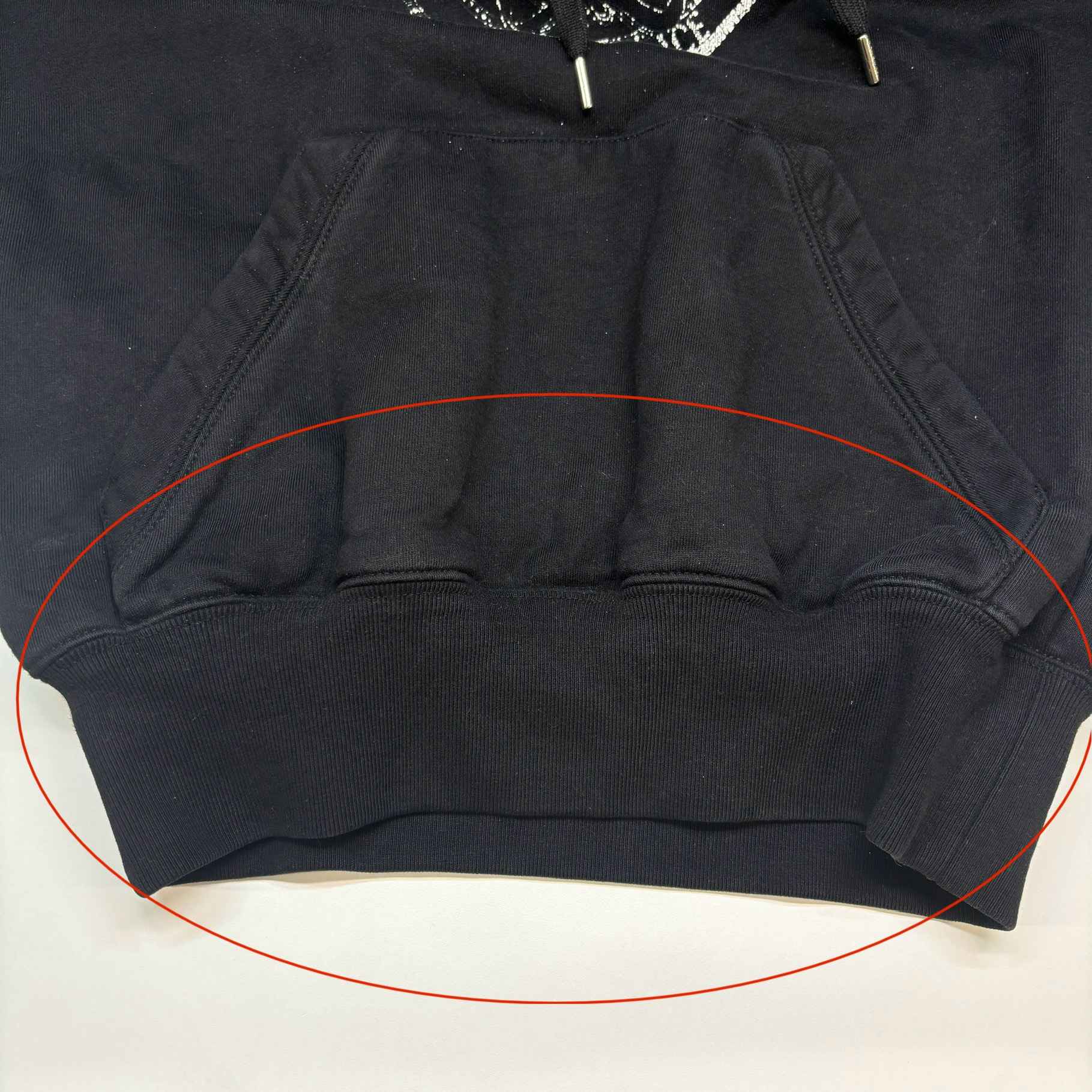 Men's Medusa Logo Hoodie Black Size XS