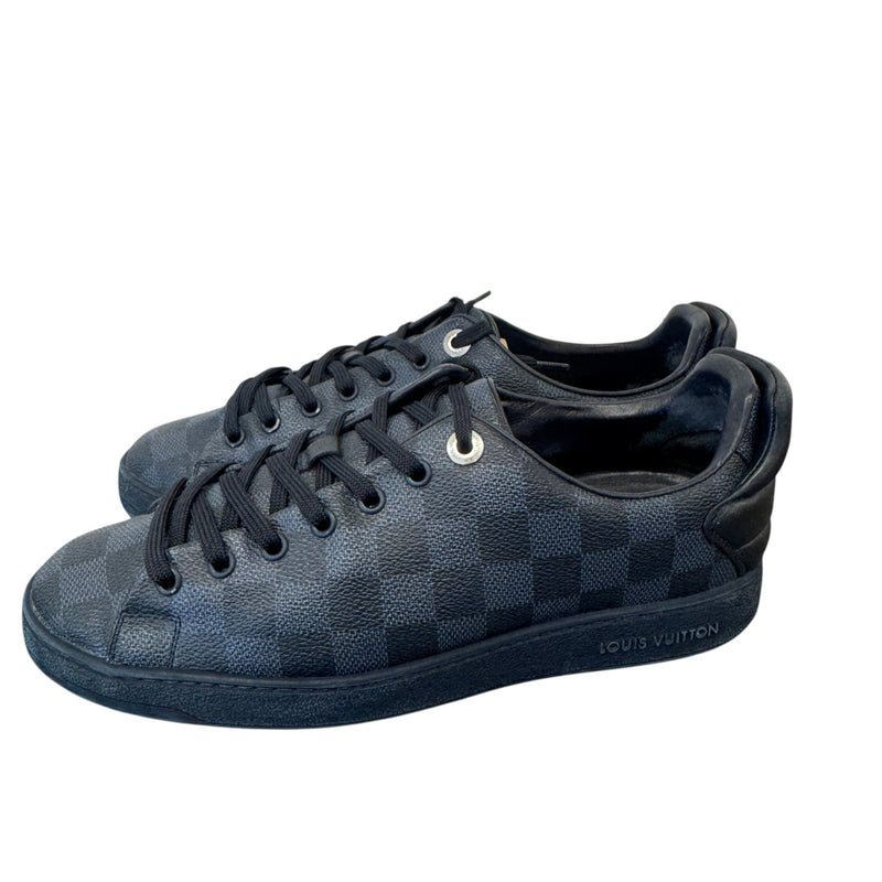 Men's Damier Graphite Frontrow Low Trainers Black Size UK 6 / EU 40