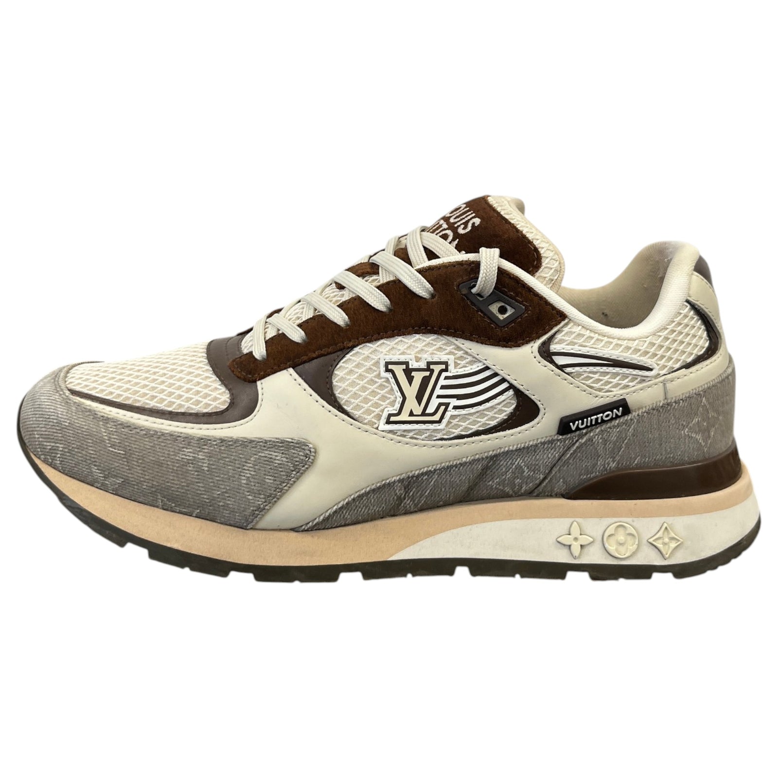 Men's Run Away Low Trainers Beige Size UK 8 / EU 42 - Photo 5