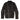 Men's Leather Jacket Black Size IT 52 / XL