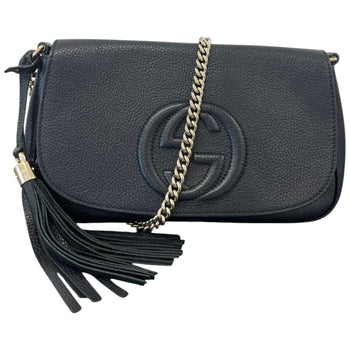 Women's Soho Small Chain Crossbody Bag Black