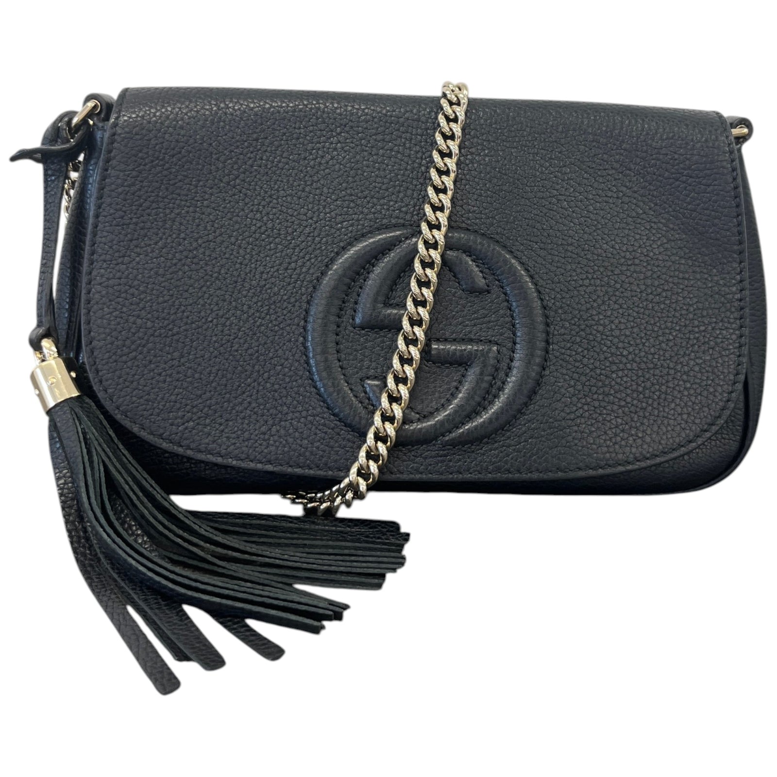 Women's Soho Small Chain Crossbody Bag Black - Photo 1