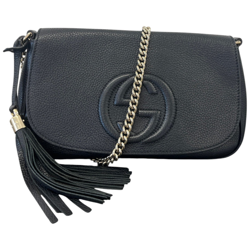 Women's Soho Small Chain Crossbody Bag Black