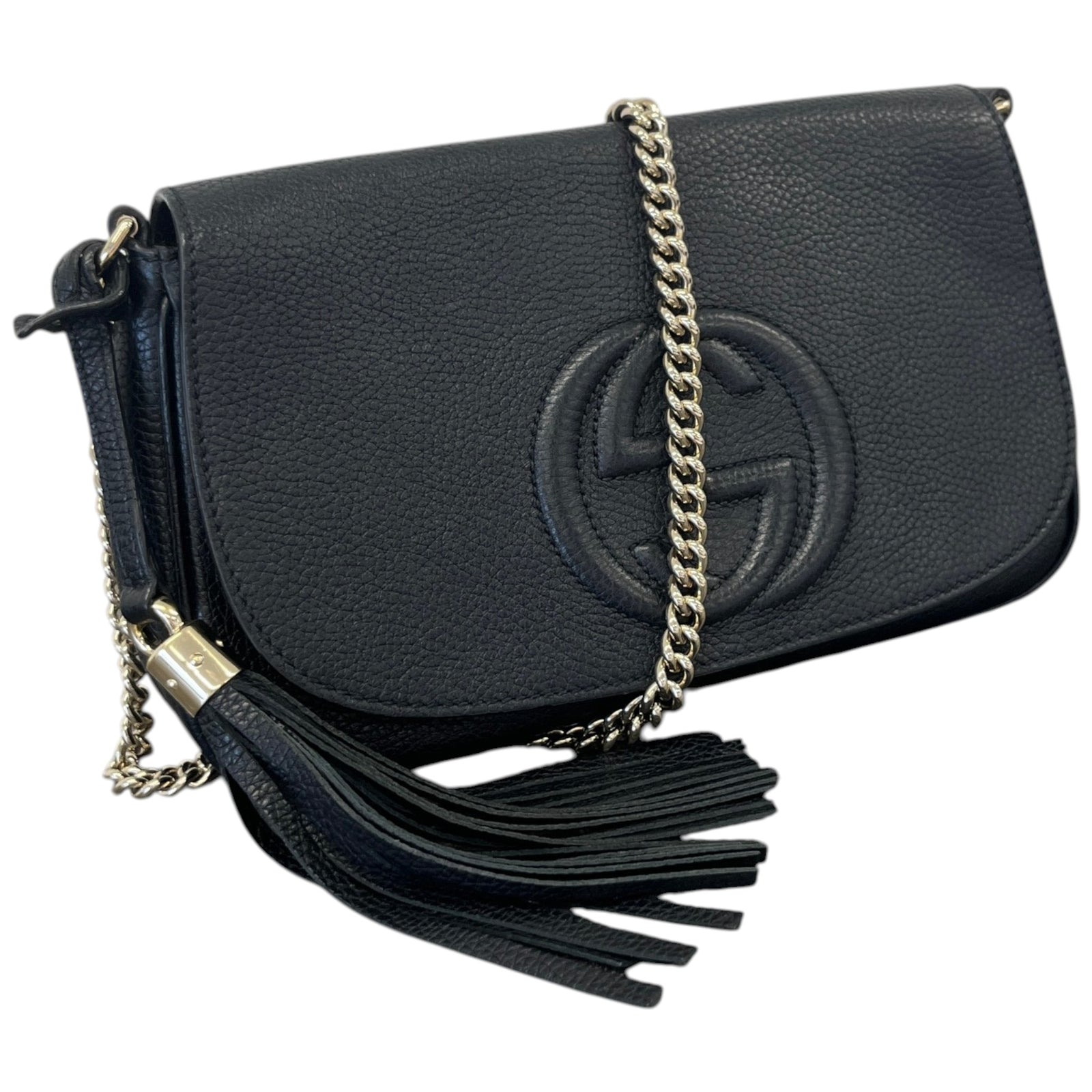 Women's Soho Small Chain Crossbody Bag Black - Photo 4