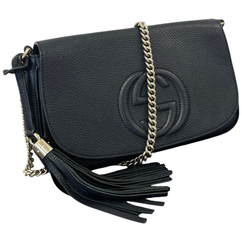 Women's Soho Small Chain Crossbody Bag Black