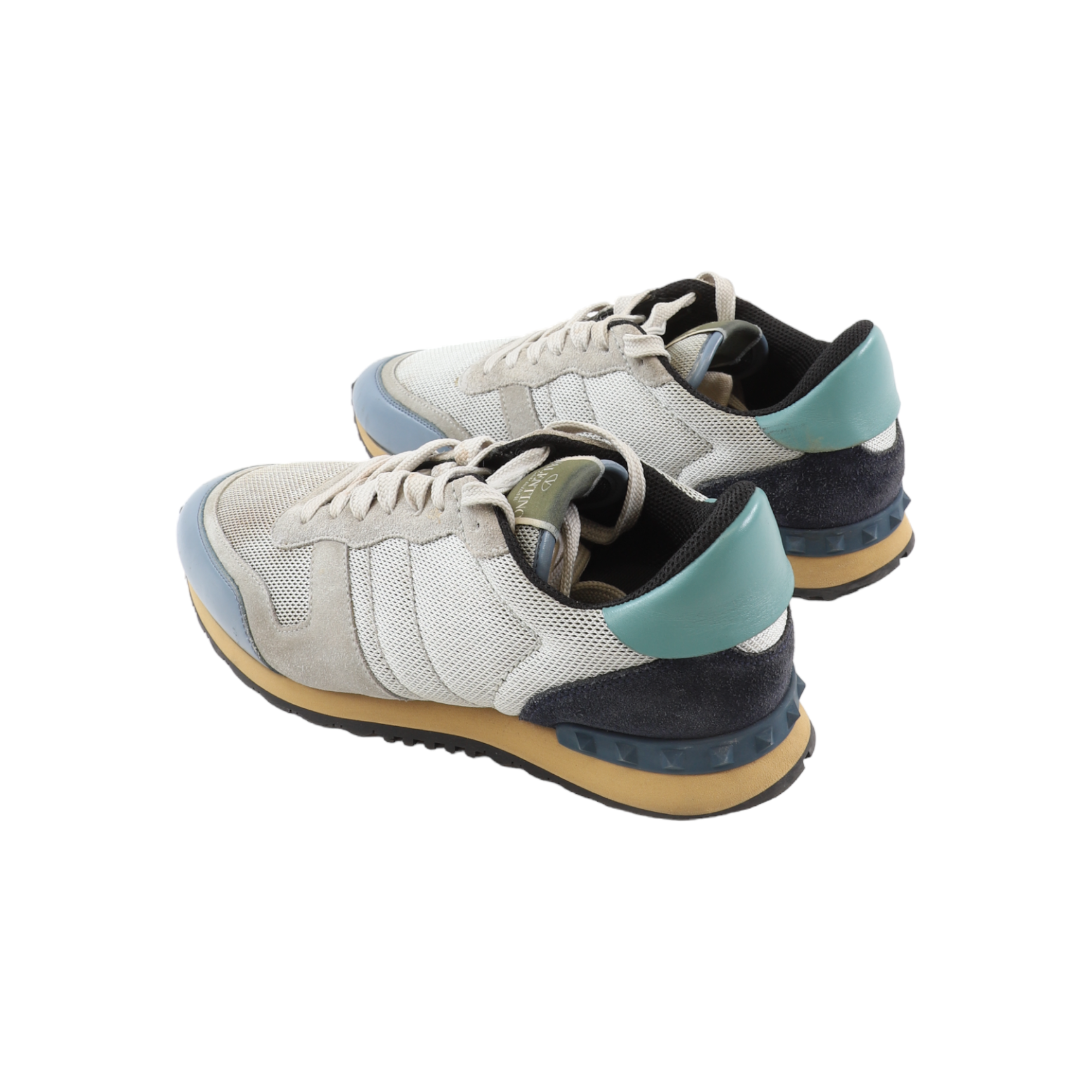 Mens valentino sales mesh trainers