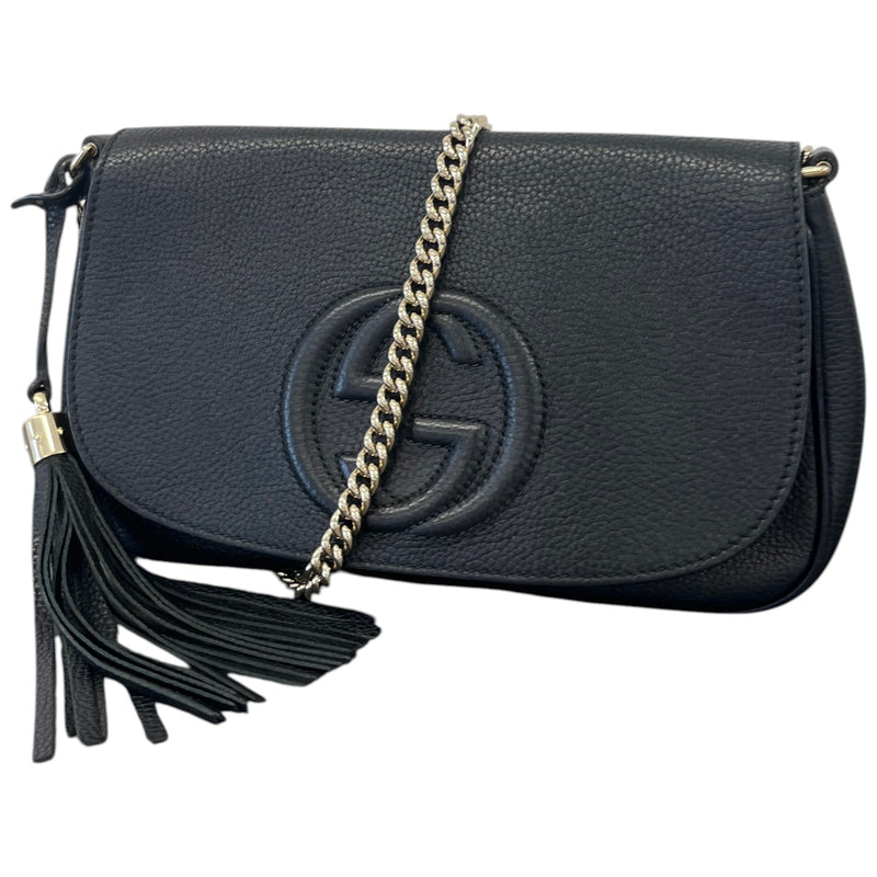 Women's Soho Small Chain Crossbody Bag Black