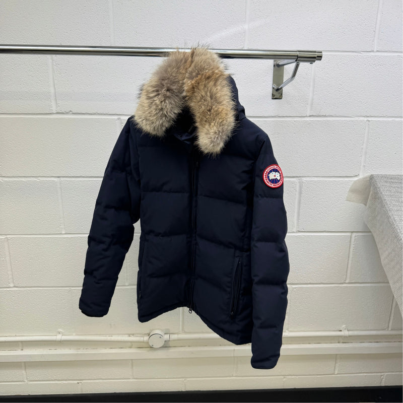 Women's Chelsea Parka Heritage Down Jacket Navy Size M / UK 10