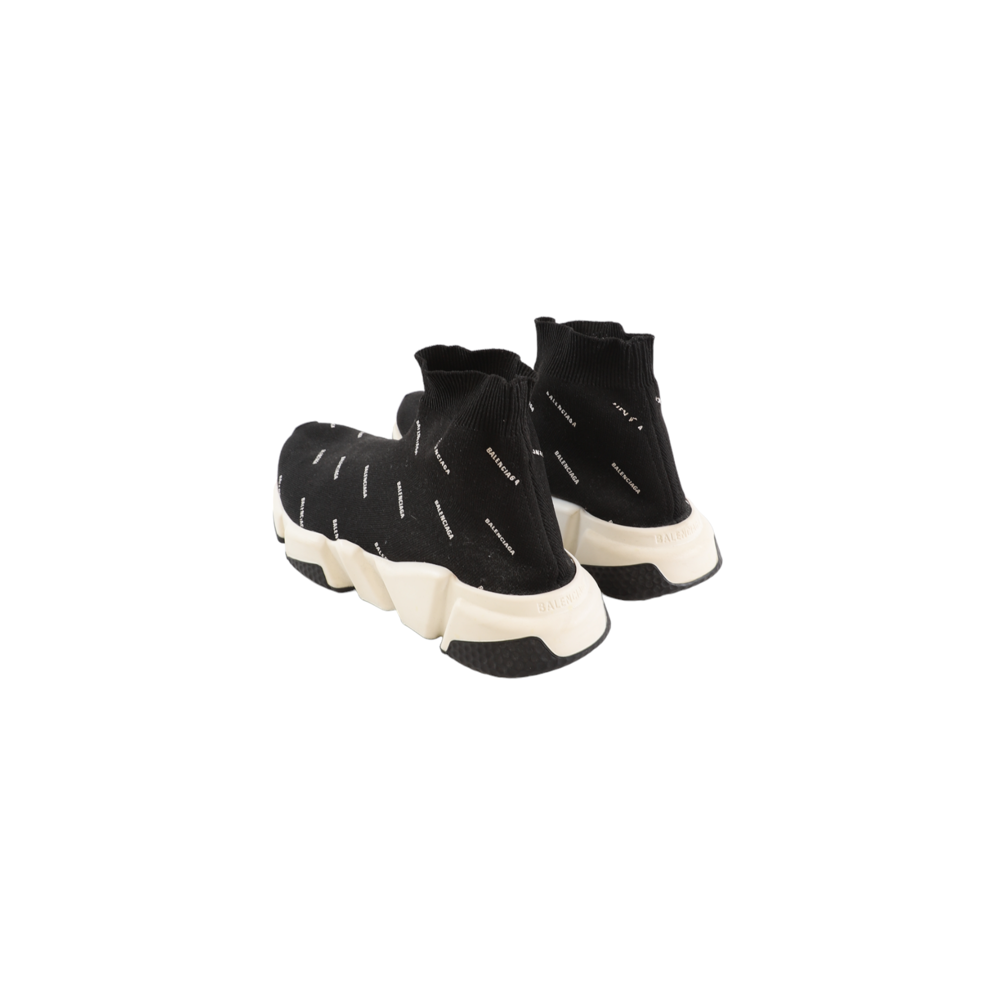 Balenciaga speed 2025 socks black