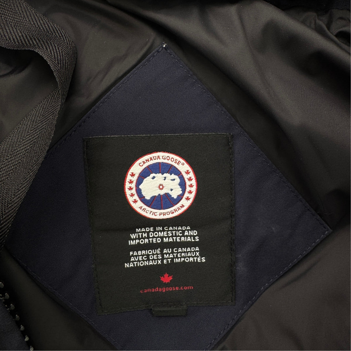 Women's Chelsea Parka Heritage Down Jacket Navy Size M / UK 10 - Photo 7