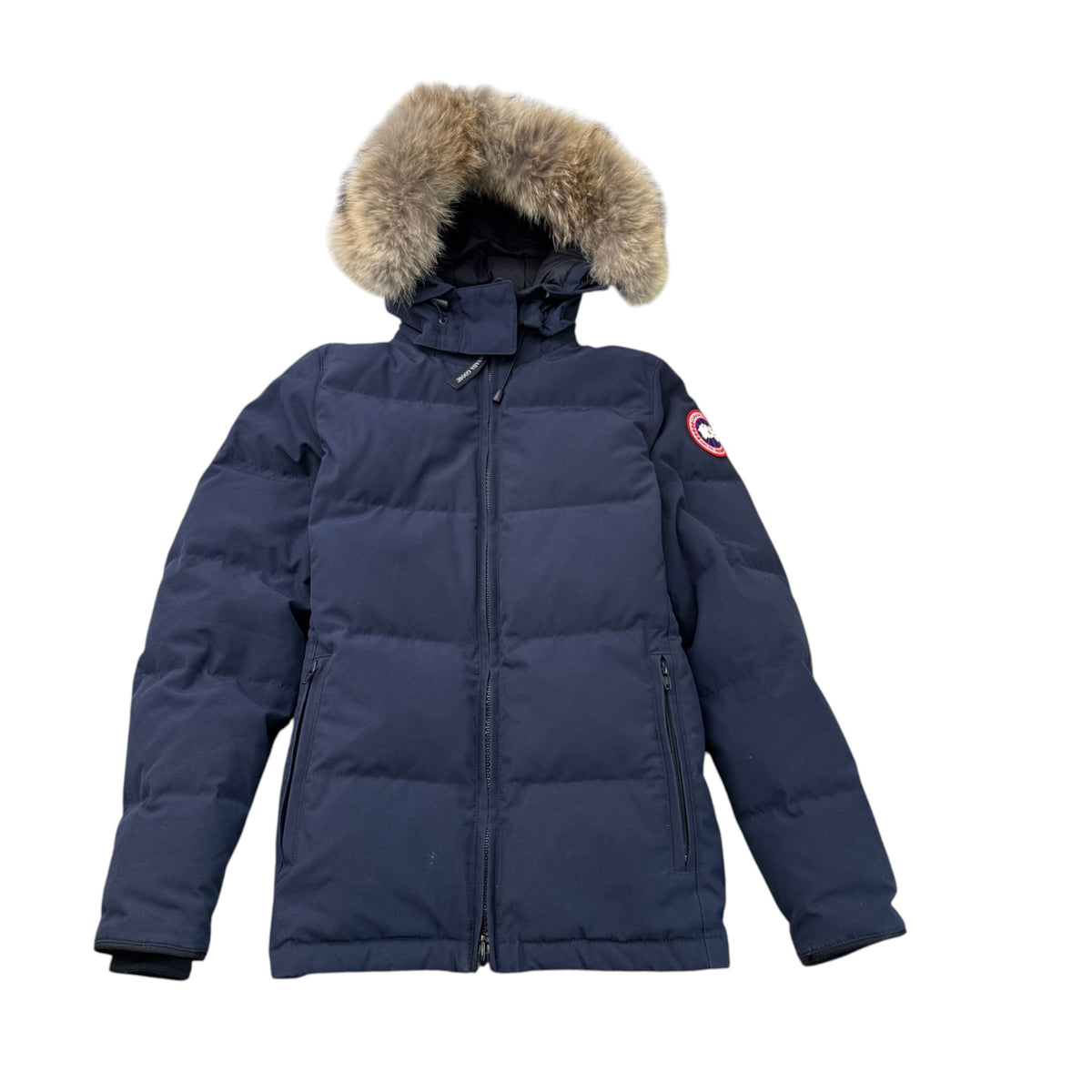 Women's Chelsea Parka Heritage Down Jacket Navy Size M / UK 10 - Photo 1