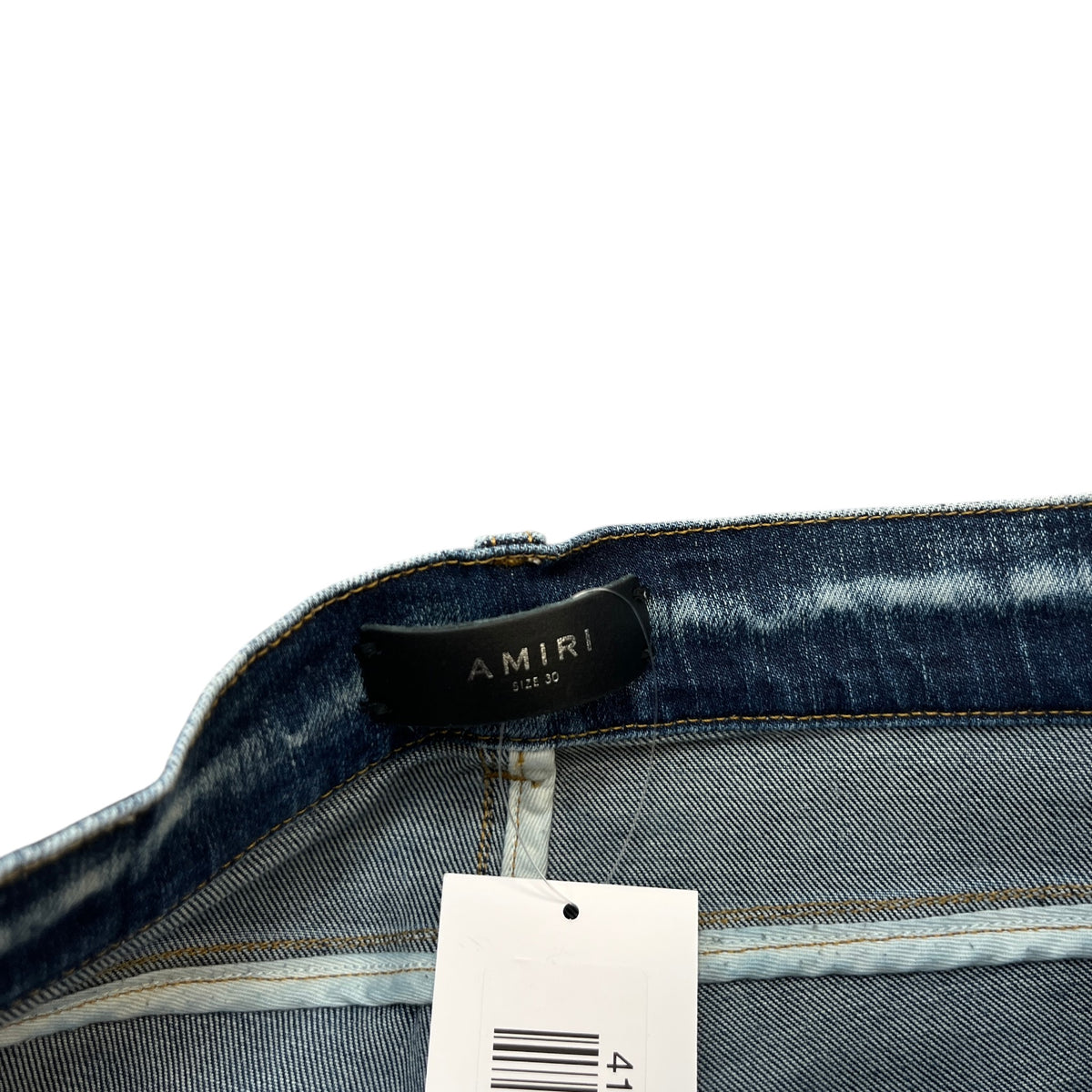 Men's Distressed Jeans Blue Size S / W30 - Photo 6