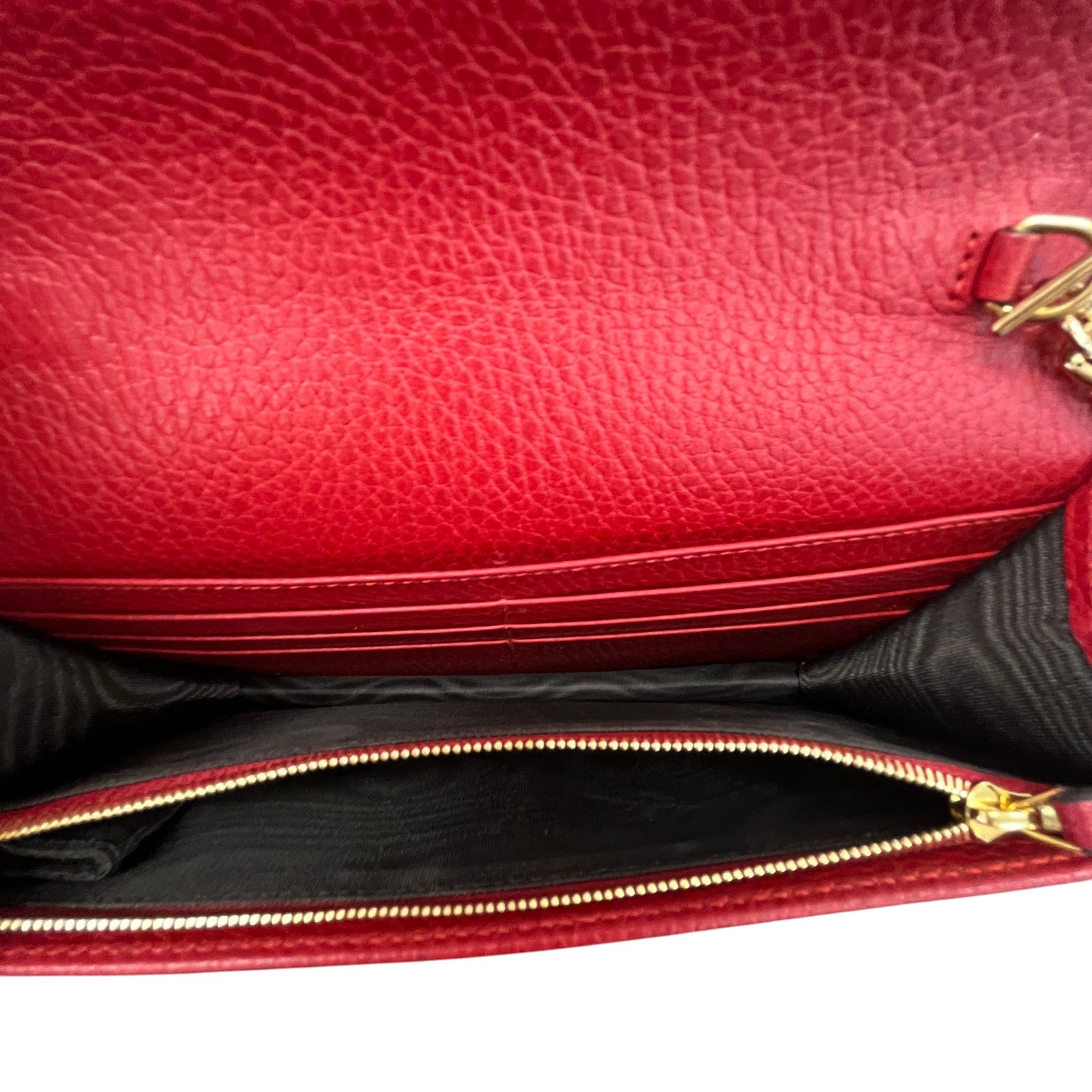 Women's Gg Marmont Wallet On Chain Bag Red - Photo 11