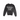Men's Logo Print Coated Jumper Black Size M
