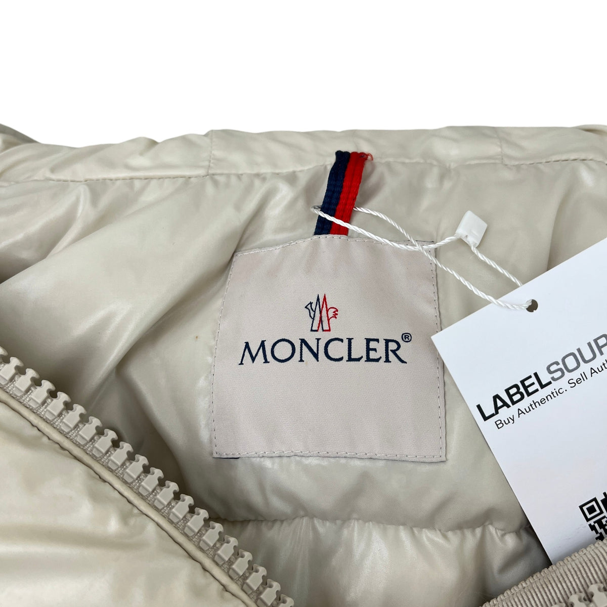 Women's Laichefur Down Jacket Cream Size 1 / UK 10 - Photo 8