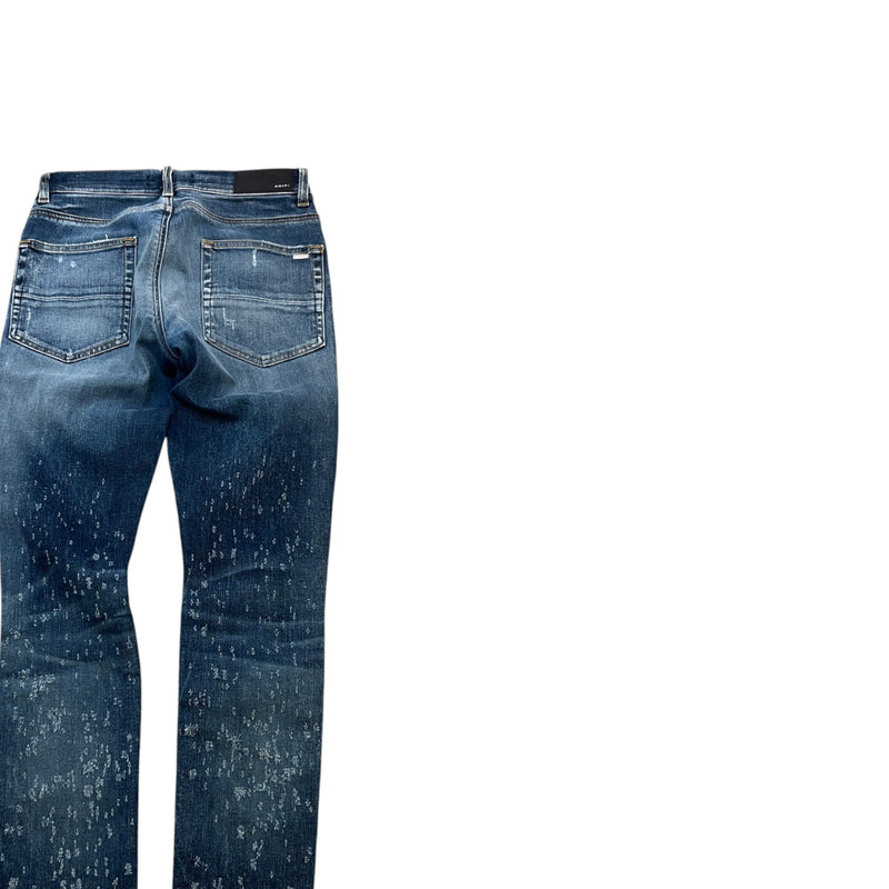 Men's Distressed Jeans Blue Size S / W30