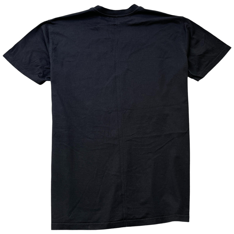 Men's 3D Usa Flag Print T-Shirt Black Size XS