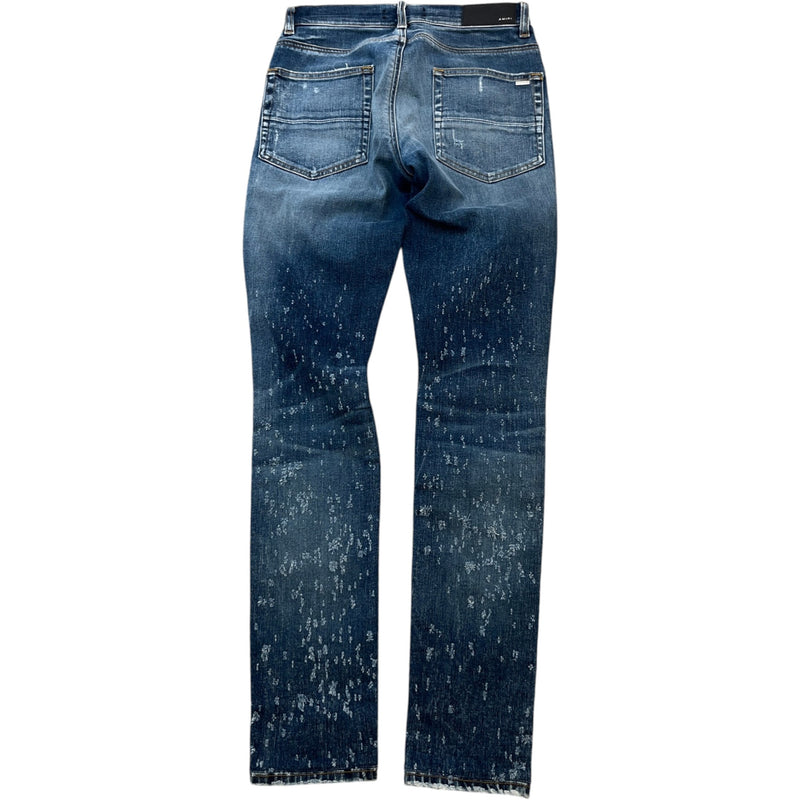 Men's Distressed Jeans Blue Size S / W30