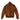 Men's Aviator Leather Jacket Brown Size IT 54 / XXL