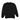 Men's Applique Logo Sweatshirt Black Size XL