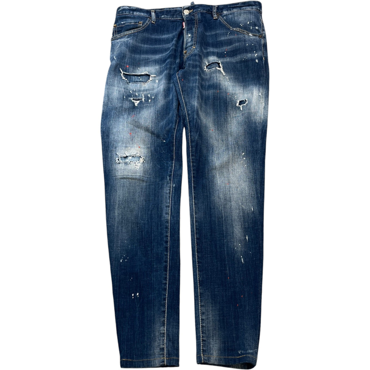 Men's Slim Fit Jeans Blue Size XL / W36 - Photo 1