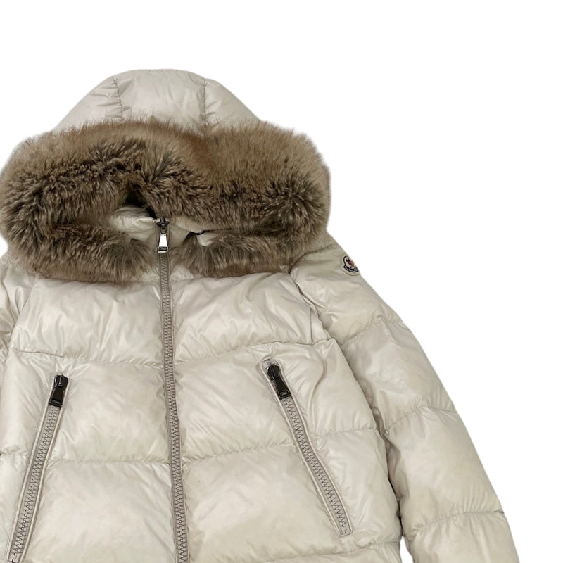 Women's Laichefur Down Jacket Cream Size 1 / UK 10